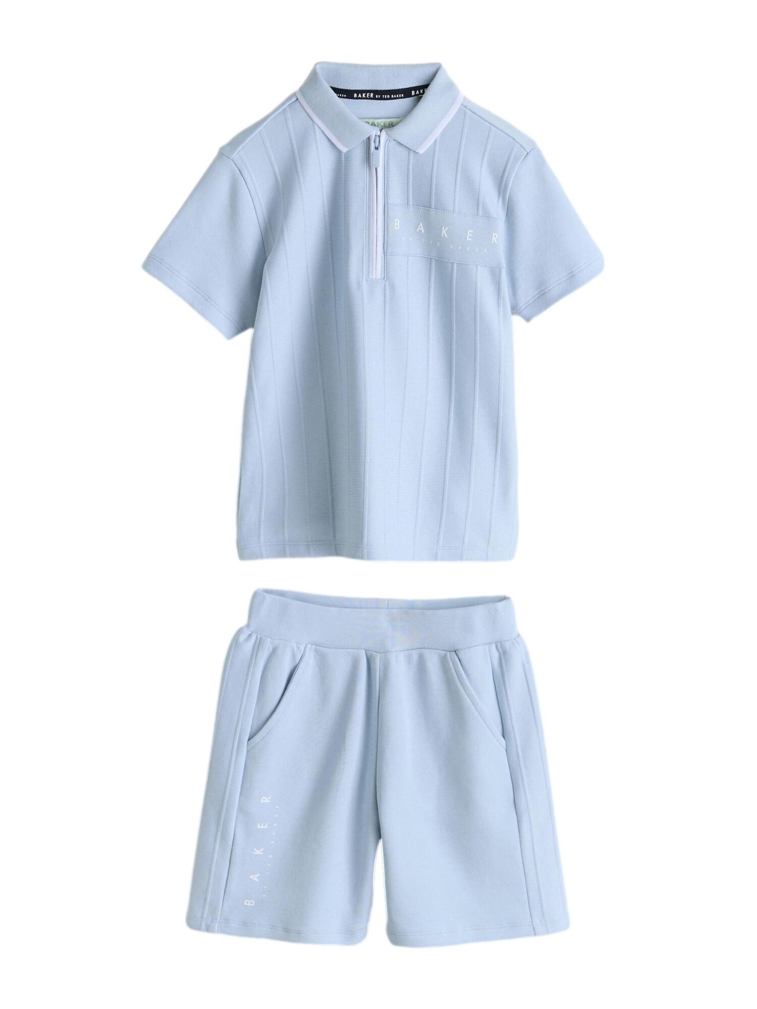 Baker by Ted Baker Set  albastru deschis / alb