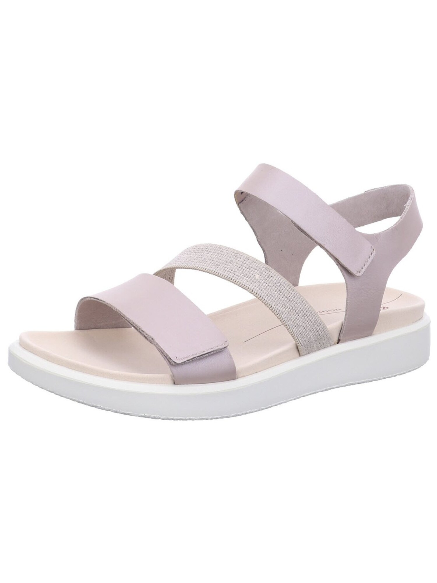 Ecco Sandaal 'Sandalette Damen 273713 51487 Echtleder In Beige' Beige
