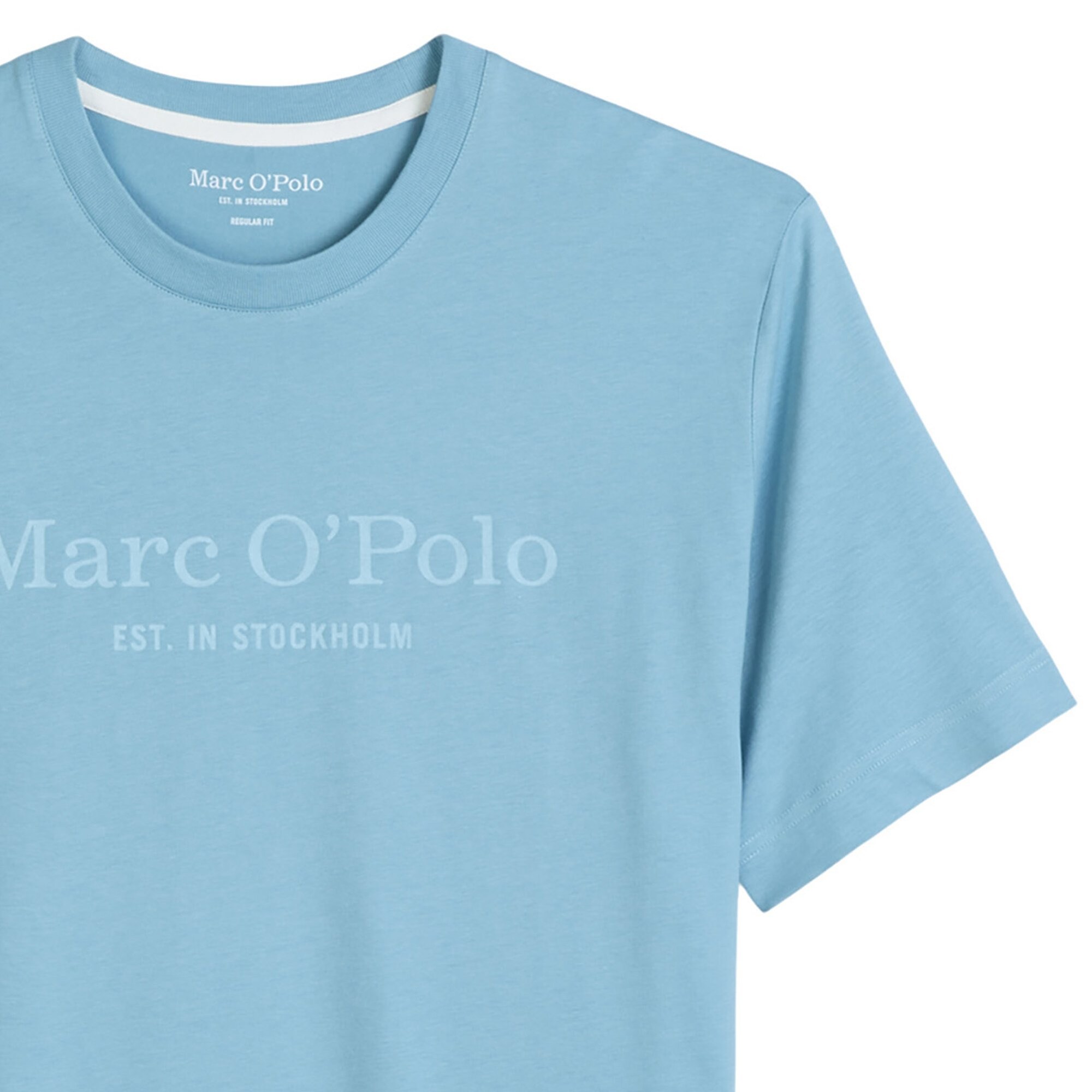 Marc O'Polo Camiseta azul neon / azul claro – imagen 2