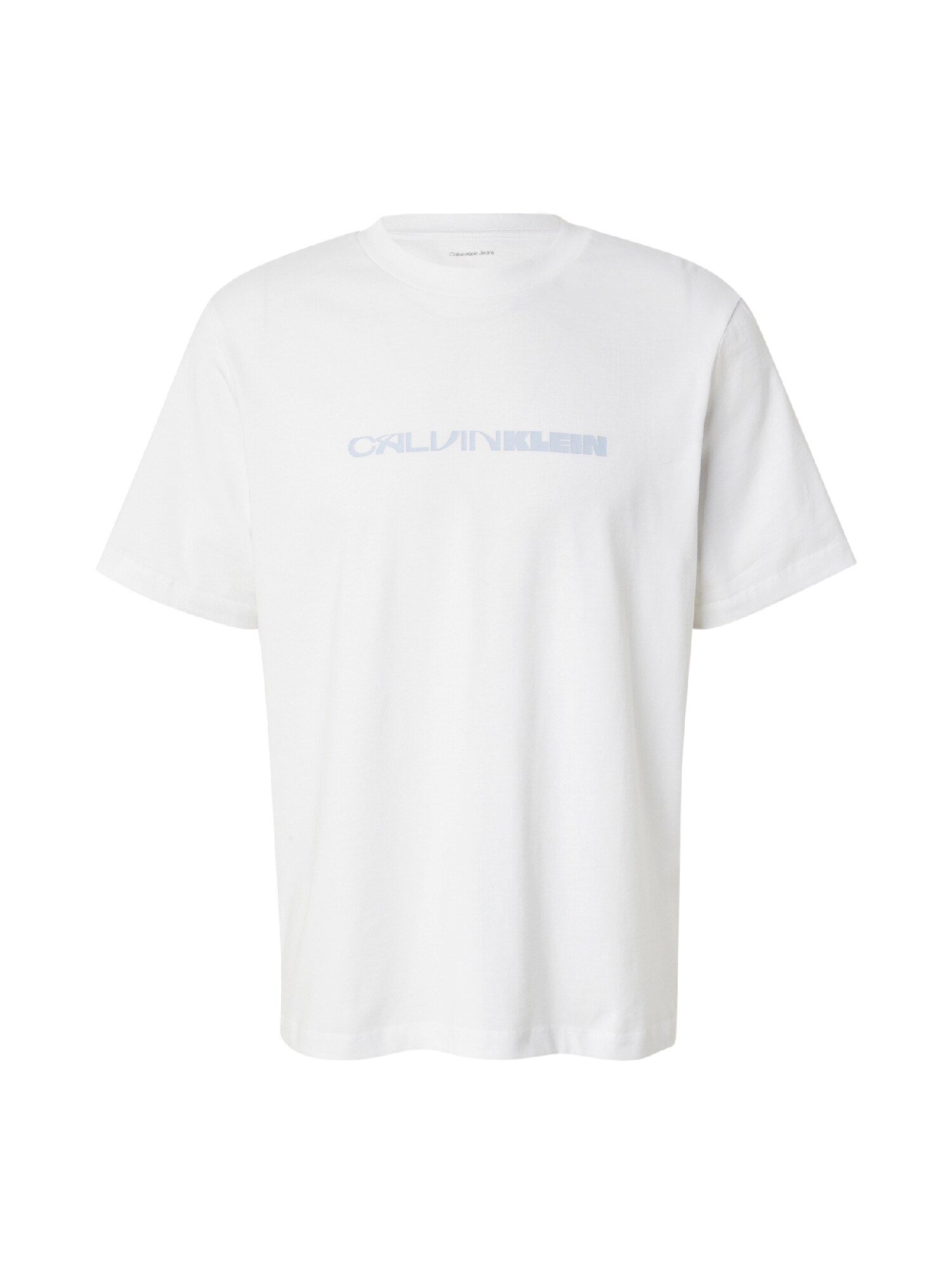 Calvin Klein Jeans Tričko '20S'  svetlomodrá / biela