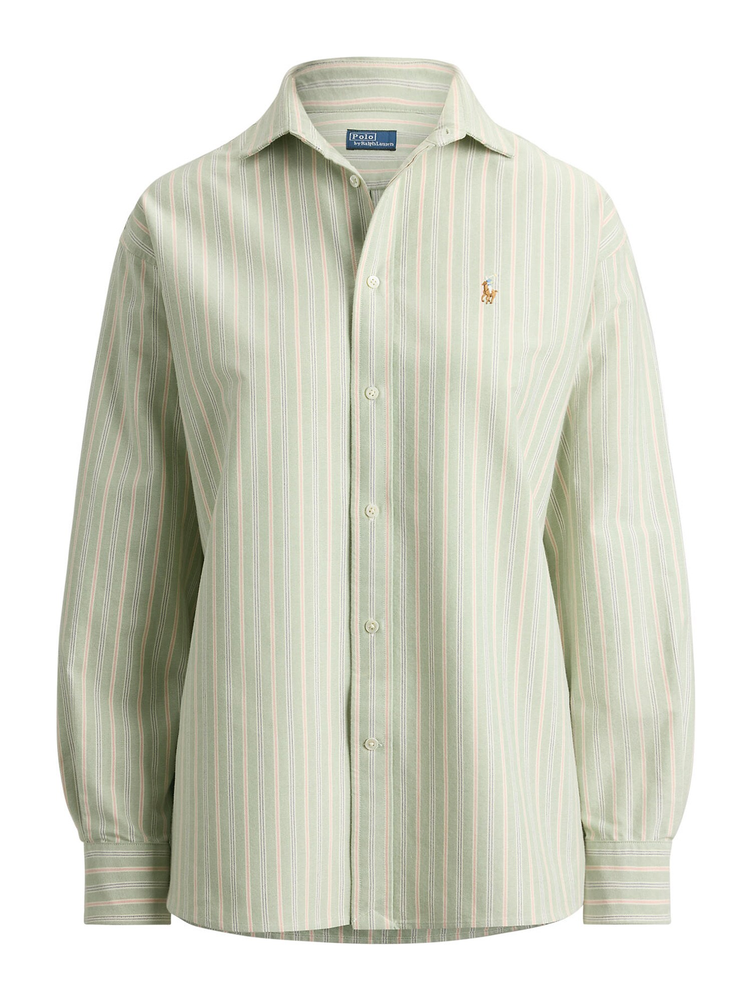 Polo Ralph Lauren Blúzka  zafírová / pastelovo zelená / staroružová / biela