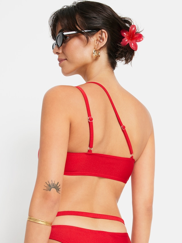 LSCN by LASCANA, Bikini felső 'Baila', piros, 2 kép a 5 közül