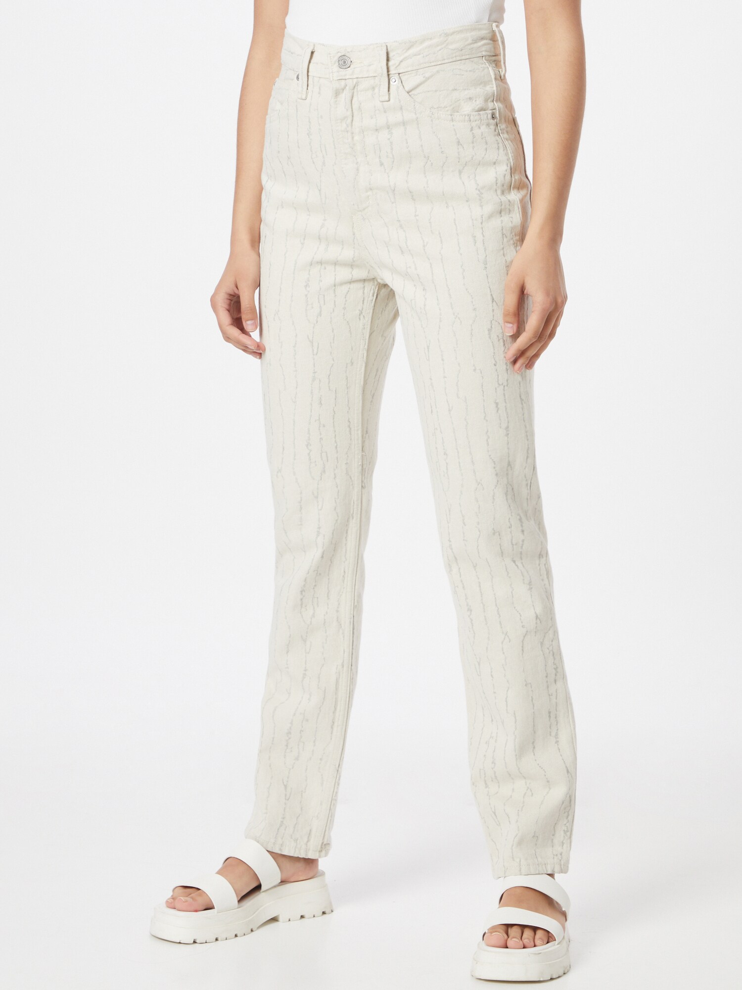 LEVI'S ® Farmer 'WLTHRD 70s High Straight'  fehér farmer termék 2. képe