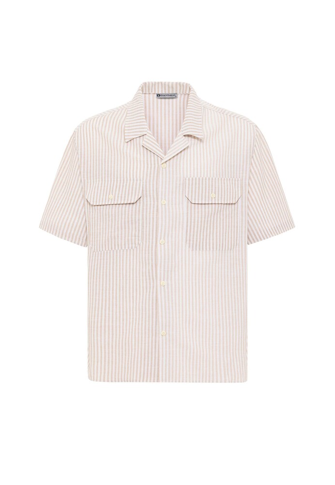 Dandalo Hemd Herren Größe XL beige / wollweiß