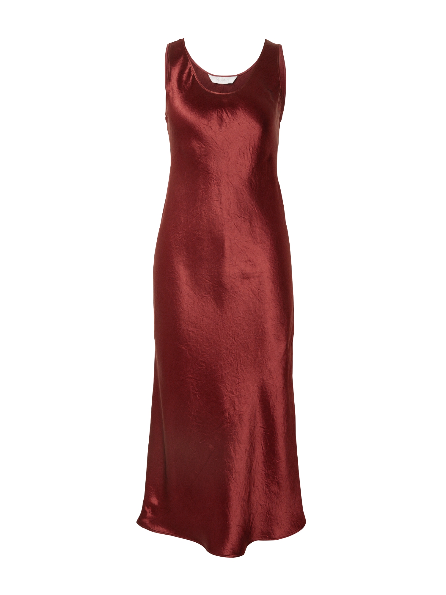 Max Mara Leisure Koktejl obleka  temno rdeča