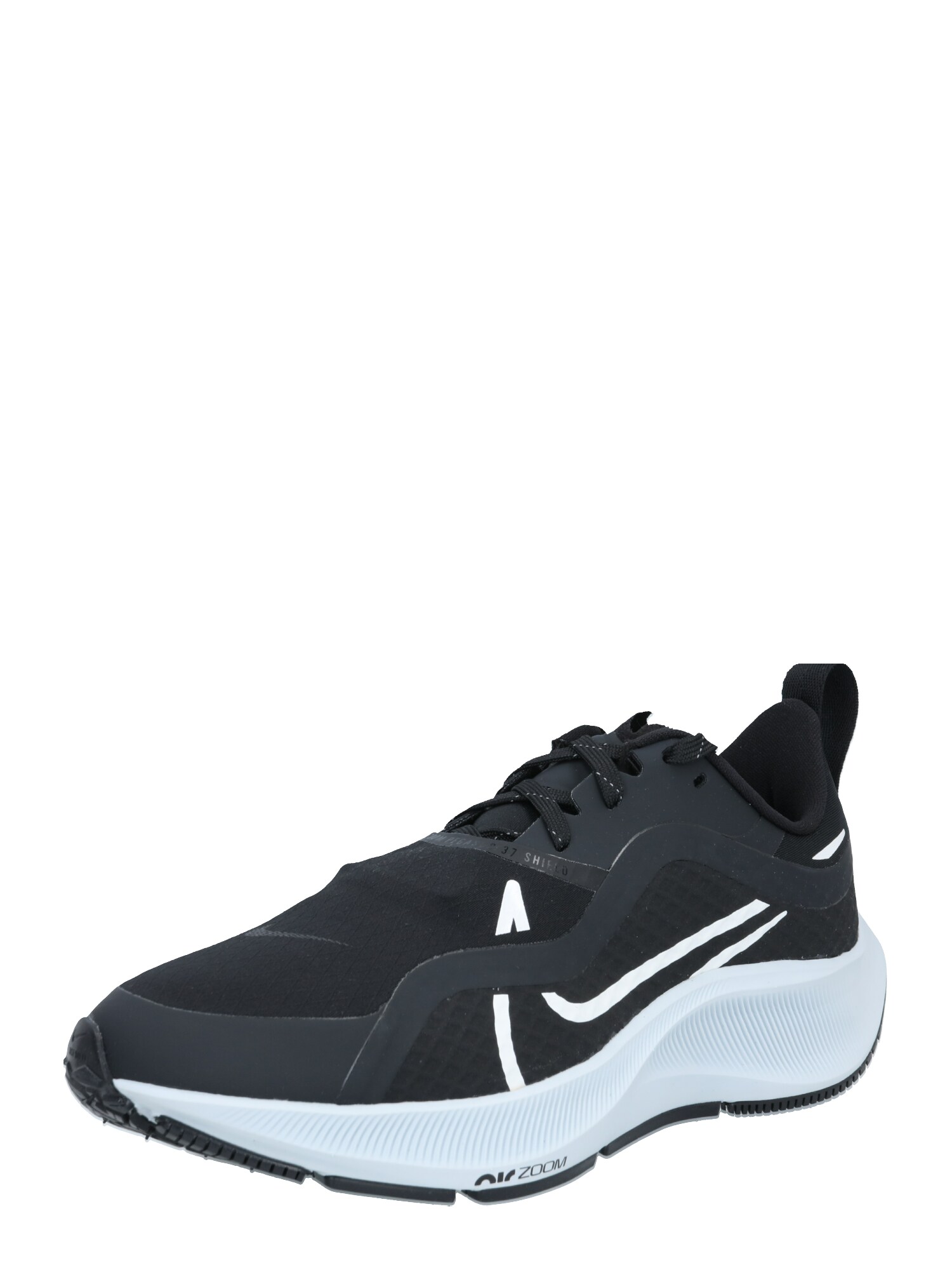 NIKE Bėgimo batai 'Air Zoom Pegasus 37 Shield'  balta / juoda