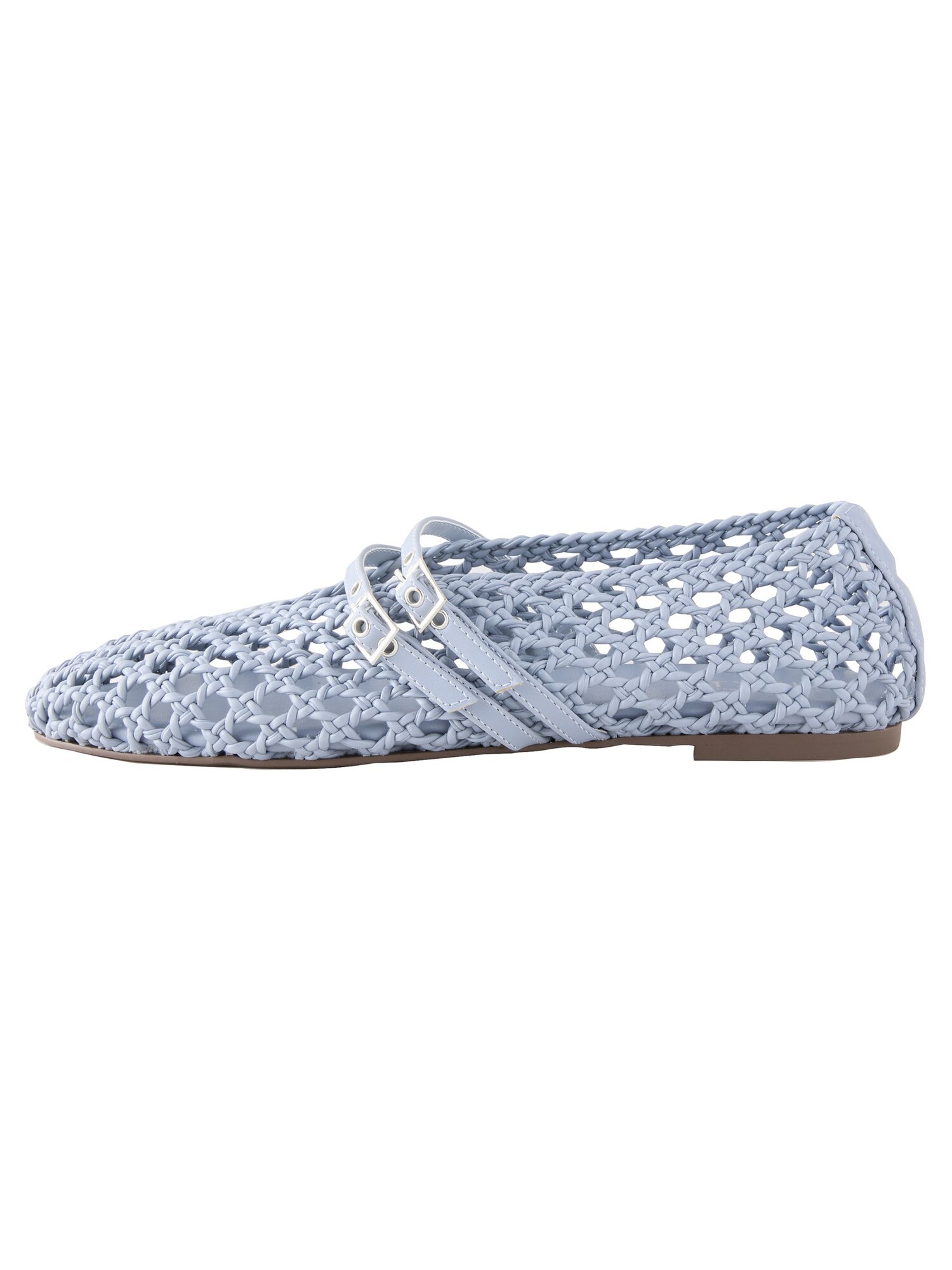 Next Balerini cu curea glezna Forever Comfort®  albastru porumbel