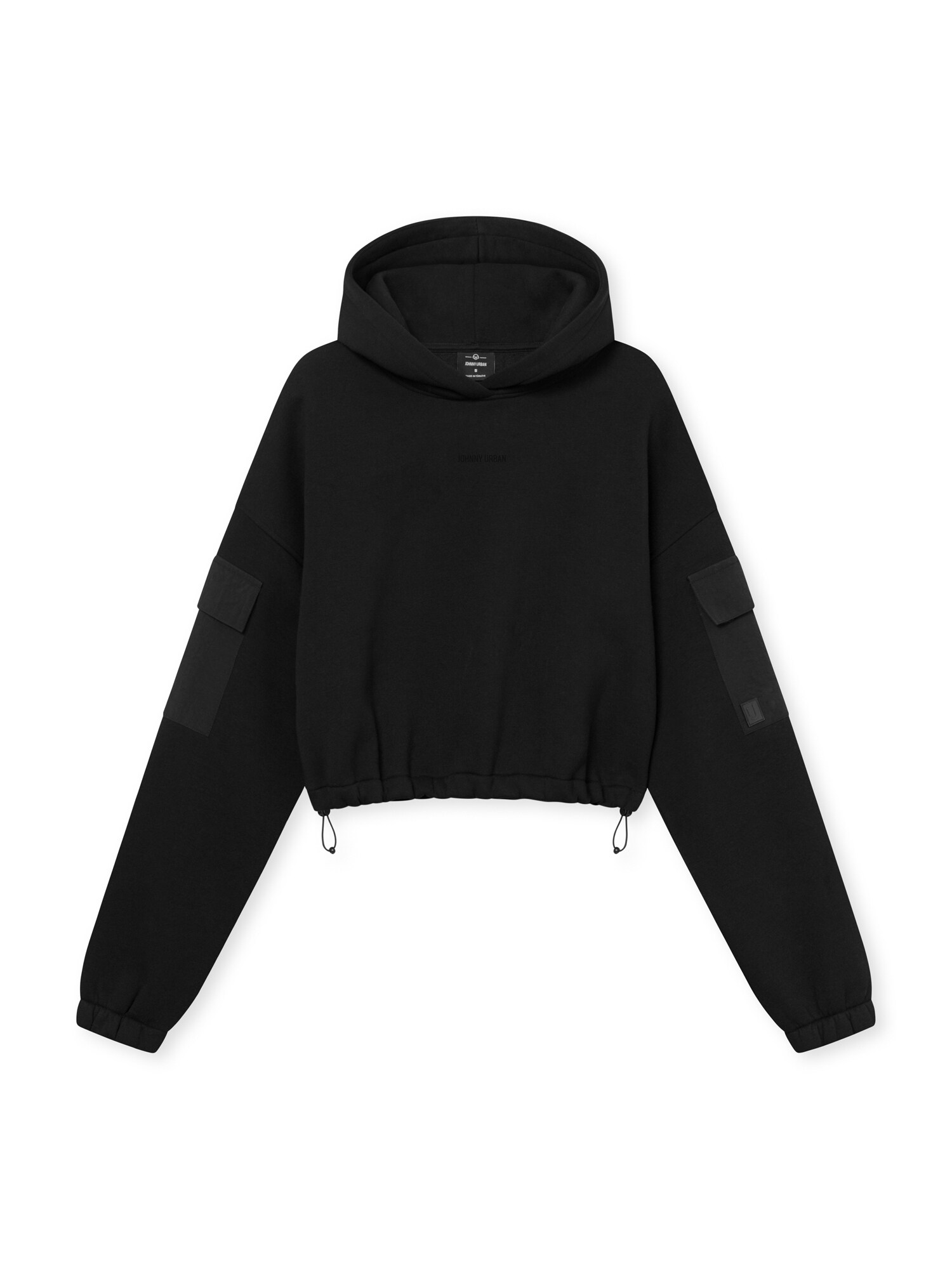 Johnny Urban Bluză de molton Carly  negru