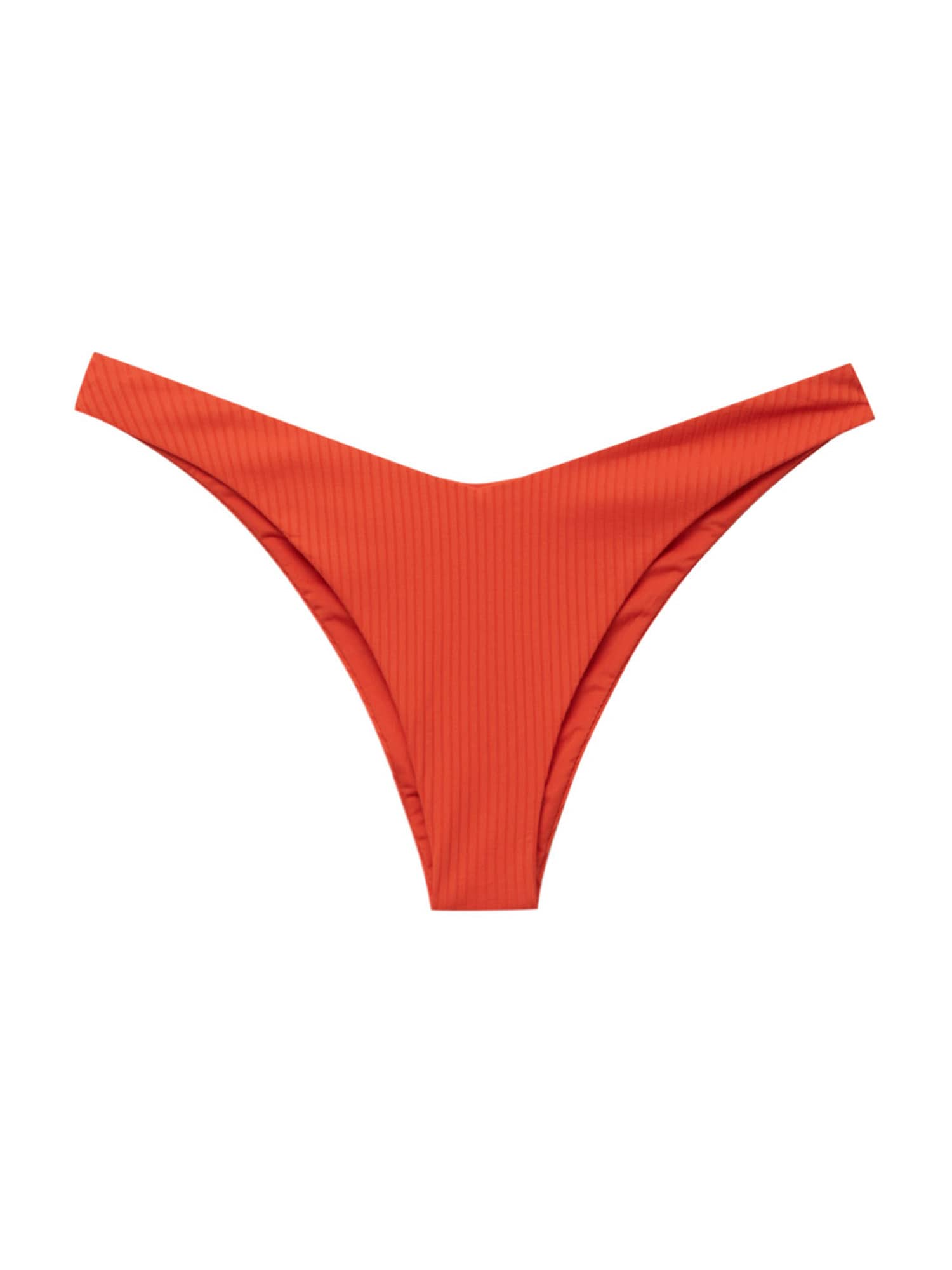 Pull&Bear Bikini hlačke  oranžno rdeča