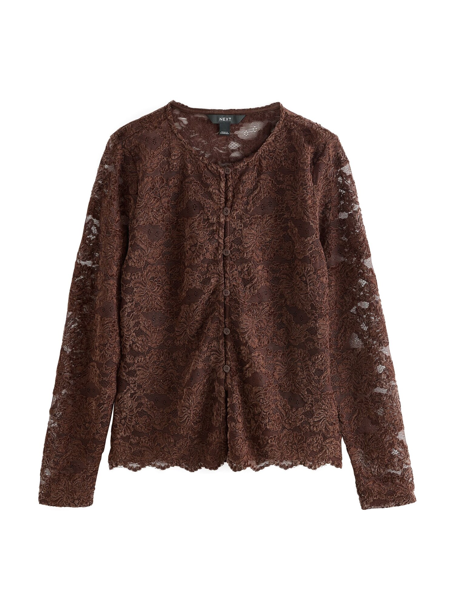 Next Blusa  chocolate