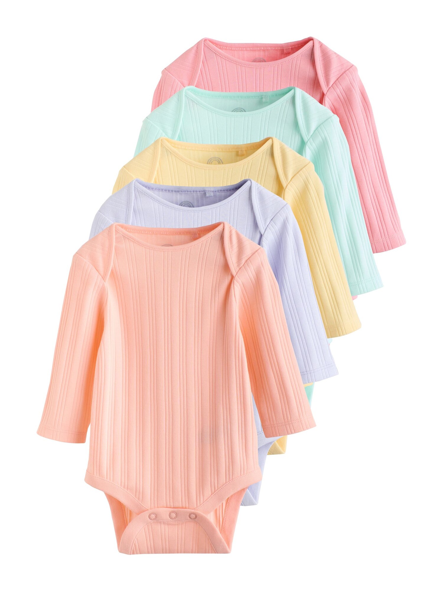 Next Salopetă/Body  galben / verde mentă / mov deschis / portocaliu piersică / roz deschis