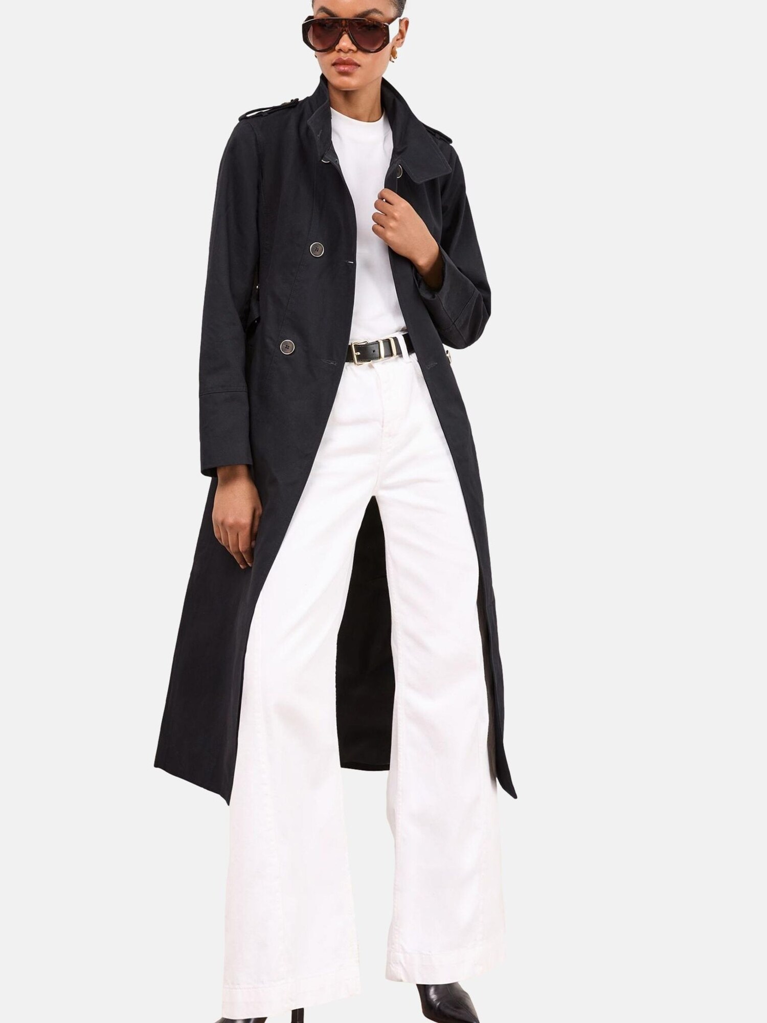 Lipsy Palton de primăvară-toamnă  bleumarin