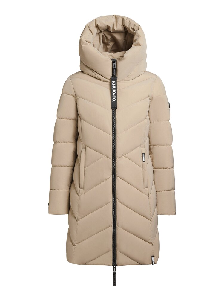 khujo Mantel 'Darka 2' Damen Größe L beige Wintermantel