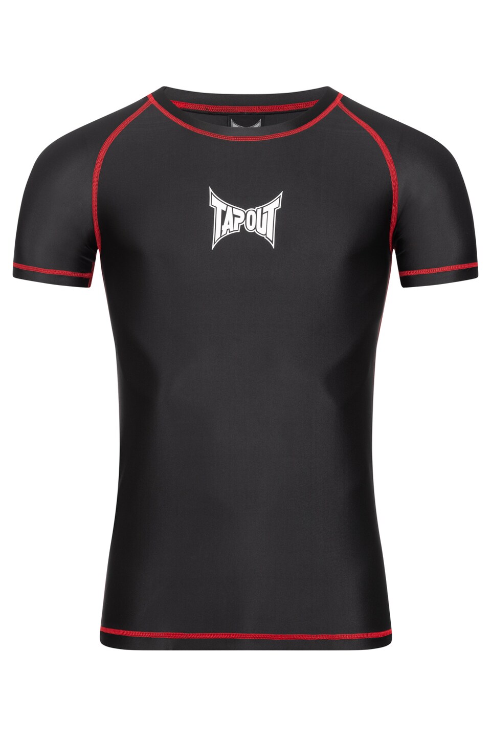 T-shirt 'Crystal' röd / svart