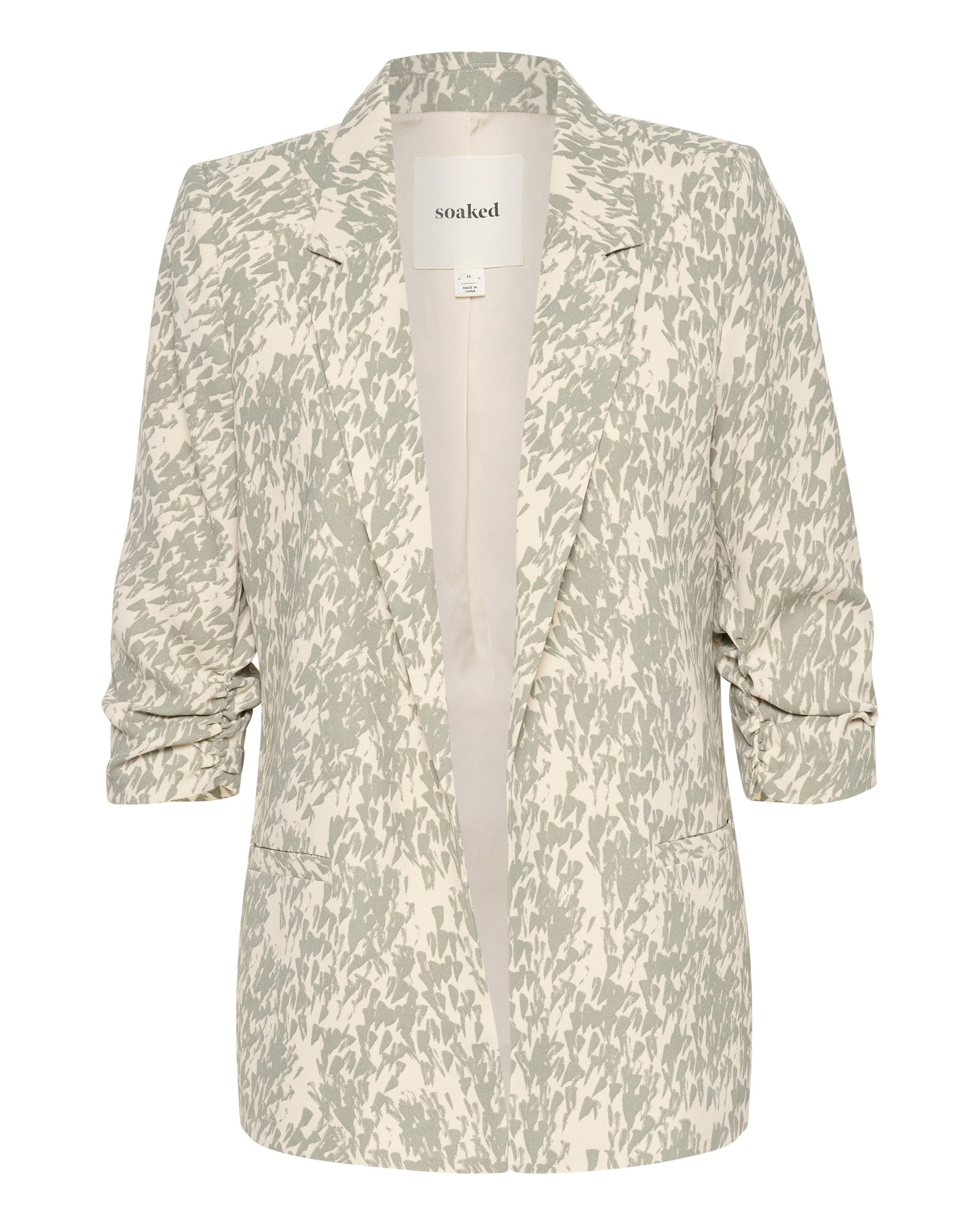SOAKED IN LUXURY Sacou Shirley  bej / kaki