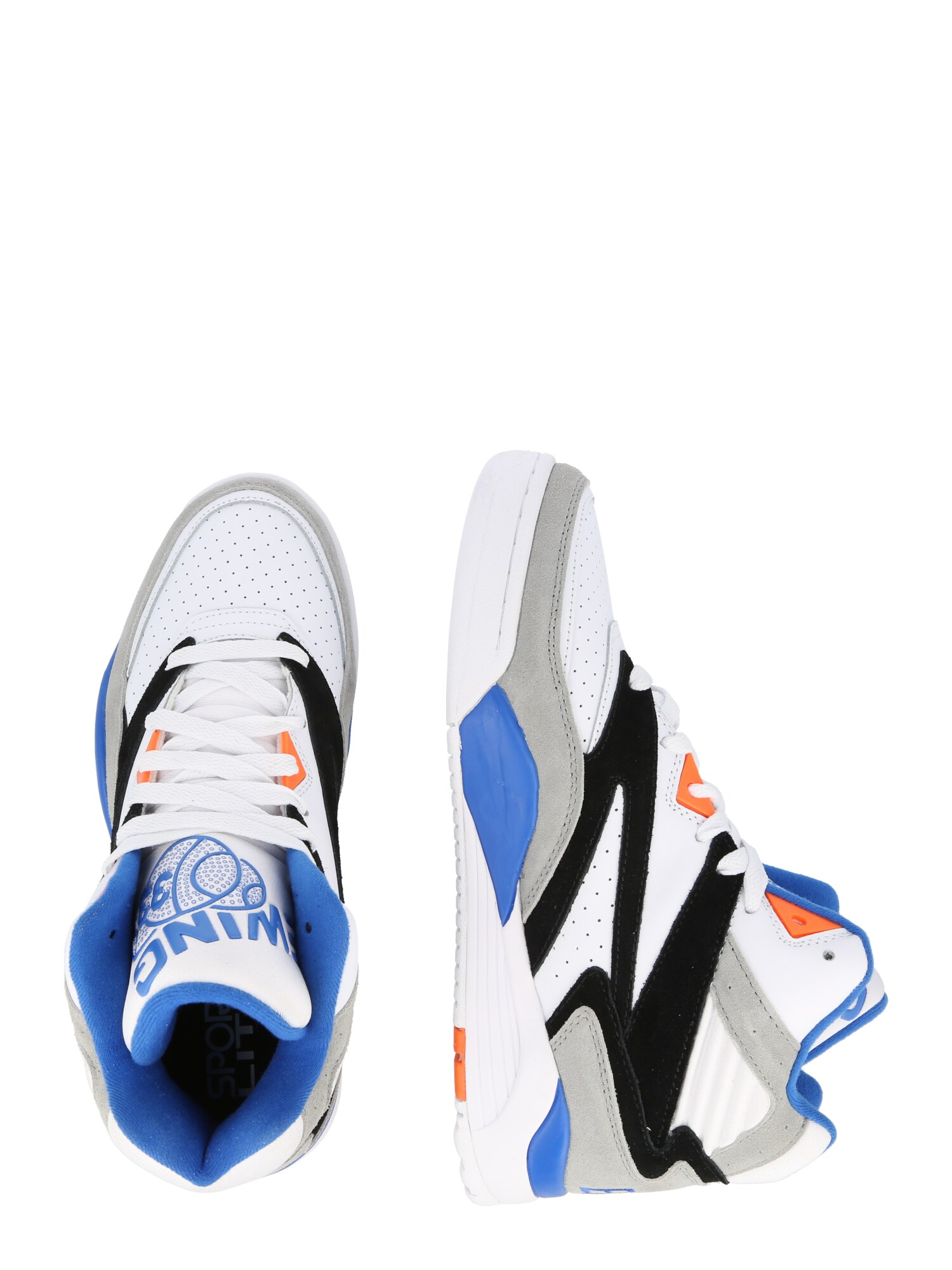 Patrick Ewing Zapatillas deportivas altas 'Sport Lite' gris / naranja / negro / blanco – imagen 2