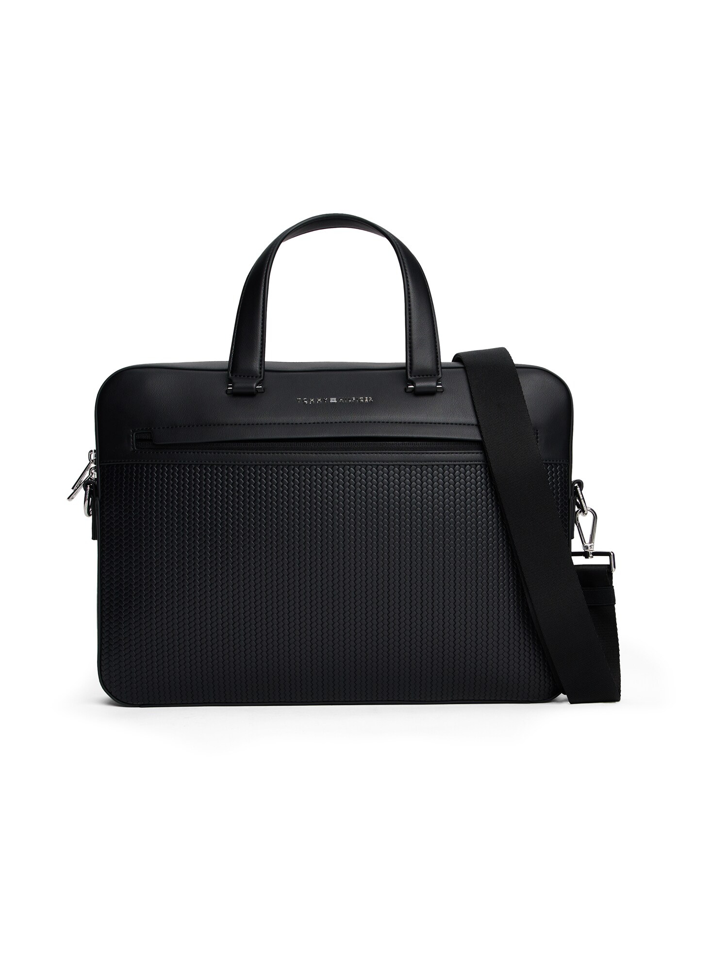 TOMMY HILFIGER Taška na notebook  čierna