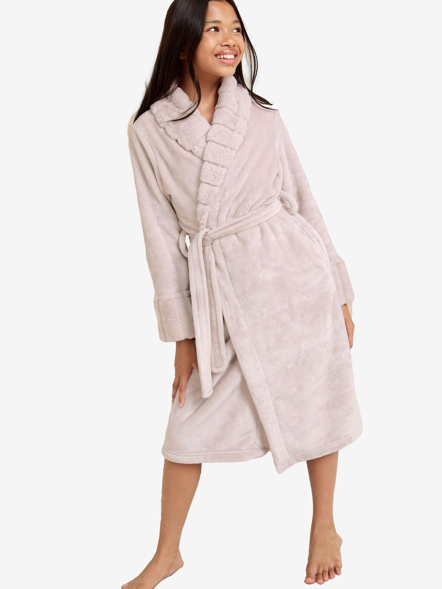 Lipsy Halat de baie  mov liliachiu