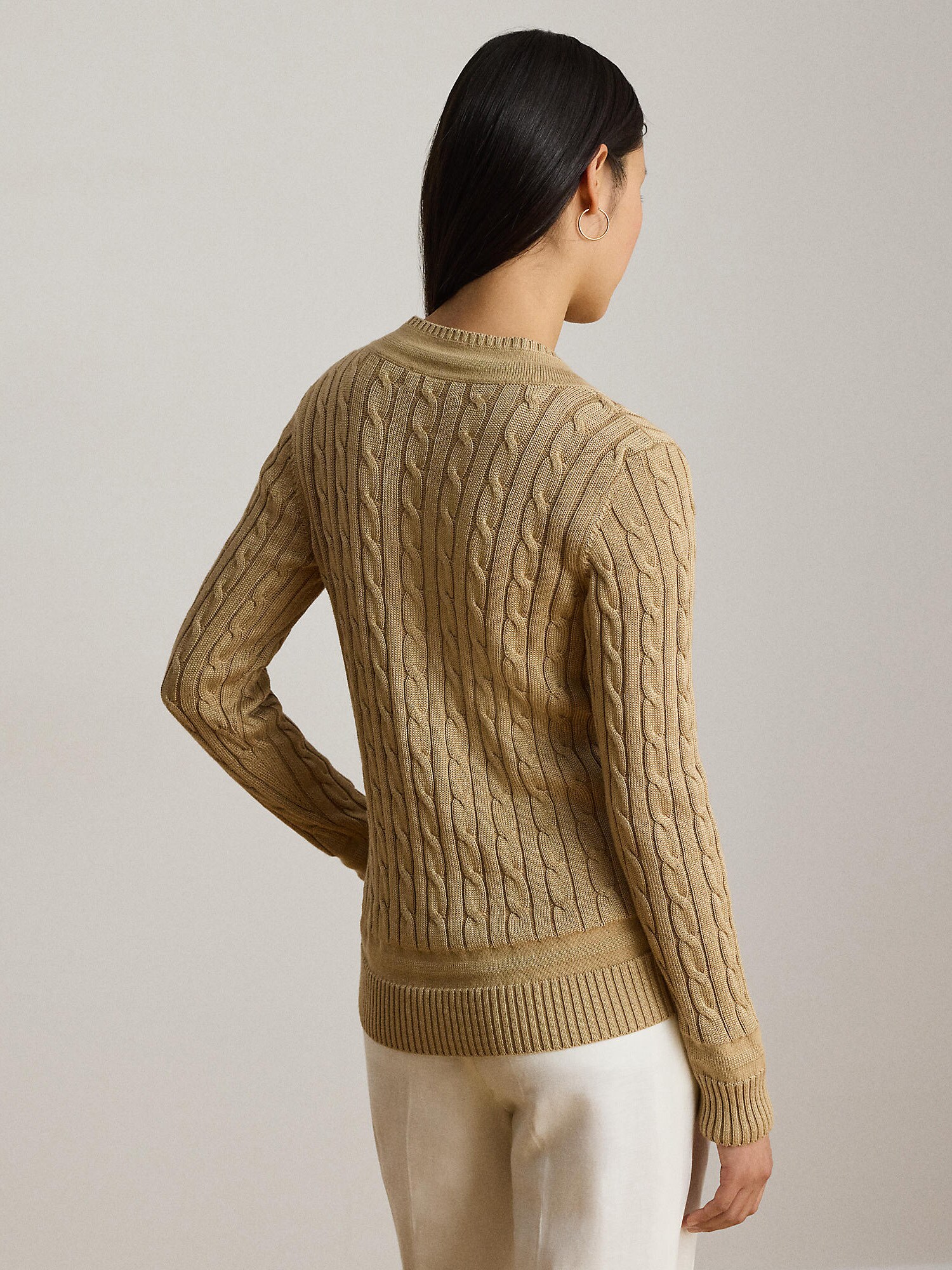 Lauren Ralph Lauren Jersey 'MEREN' camelo – imagen 3