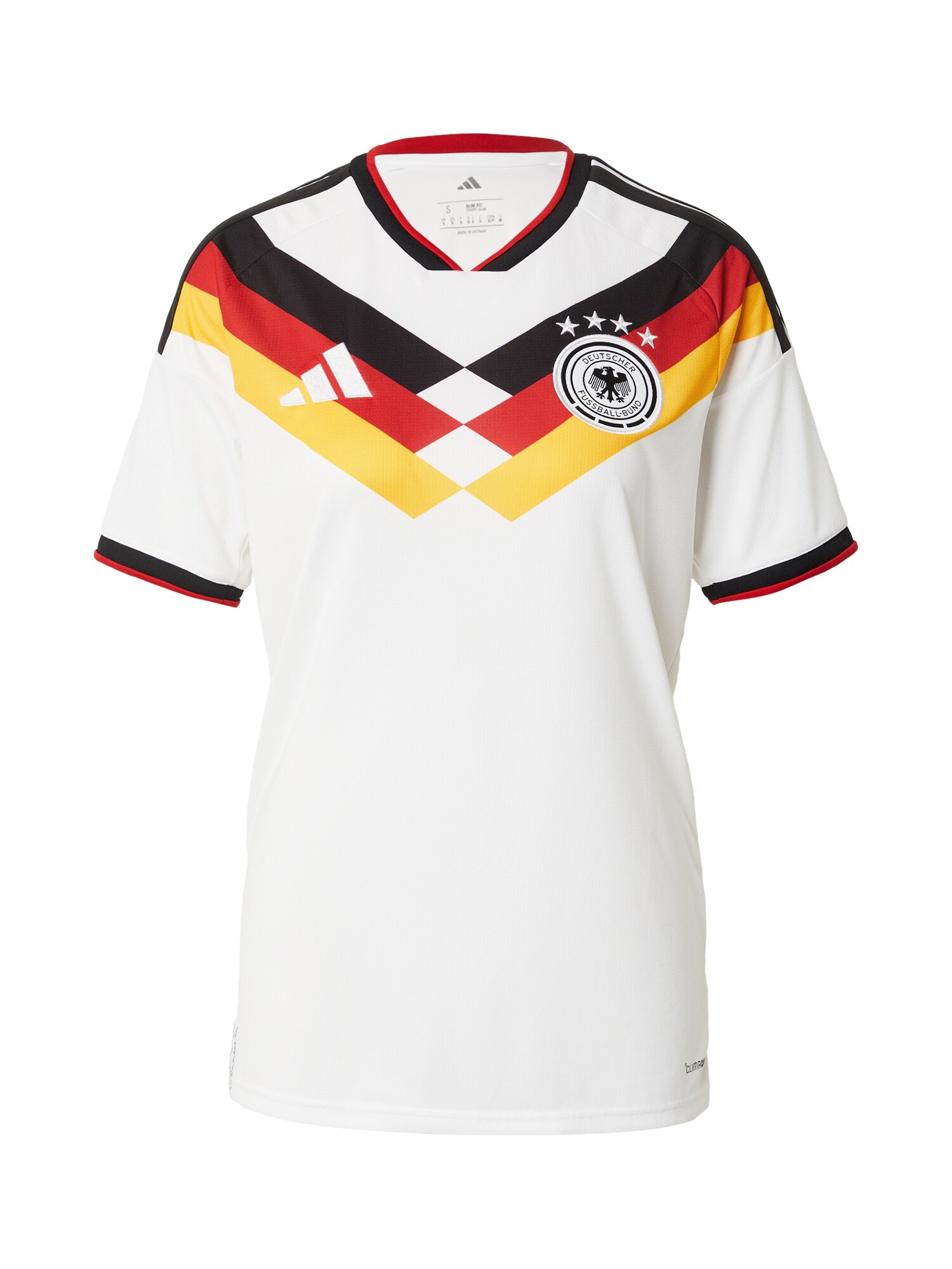 ADIDAS PERFORMANCE Tricot Deutschland 26  galben curry / roşu închis / negru / alb