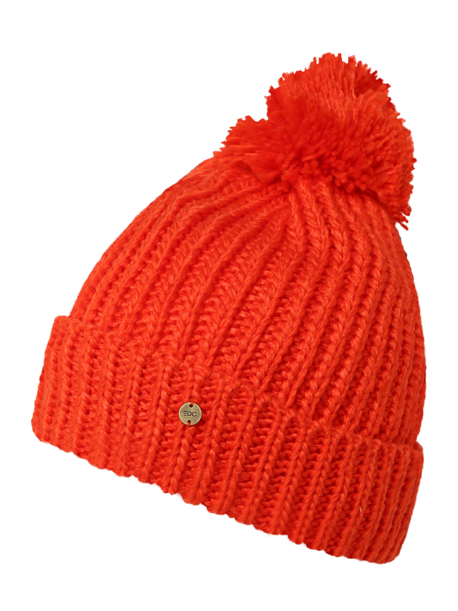 ESPRIT Megzta kepurė  oranžinė-raudona