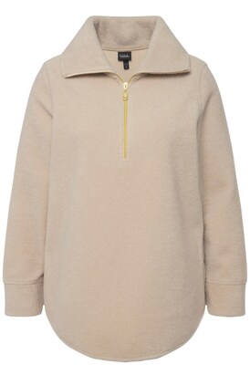 Ulla Popken Sweatshirt Sand