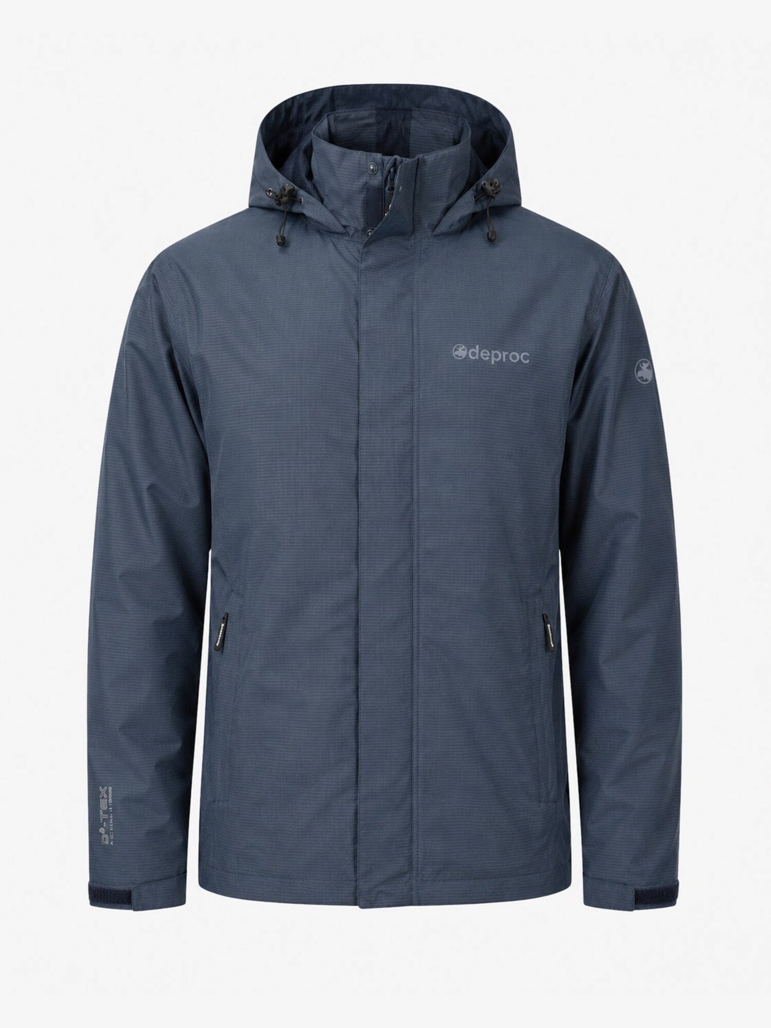 deproc Outdoor jakna 'Outdoorjacke LAVAL Herren Regenjacke, Wanderjacke' tamno plava