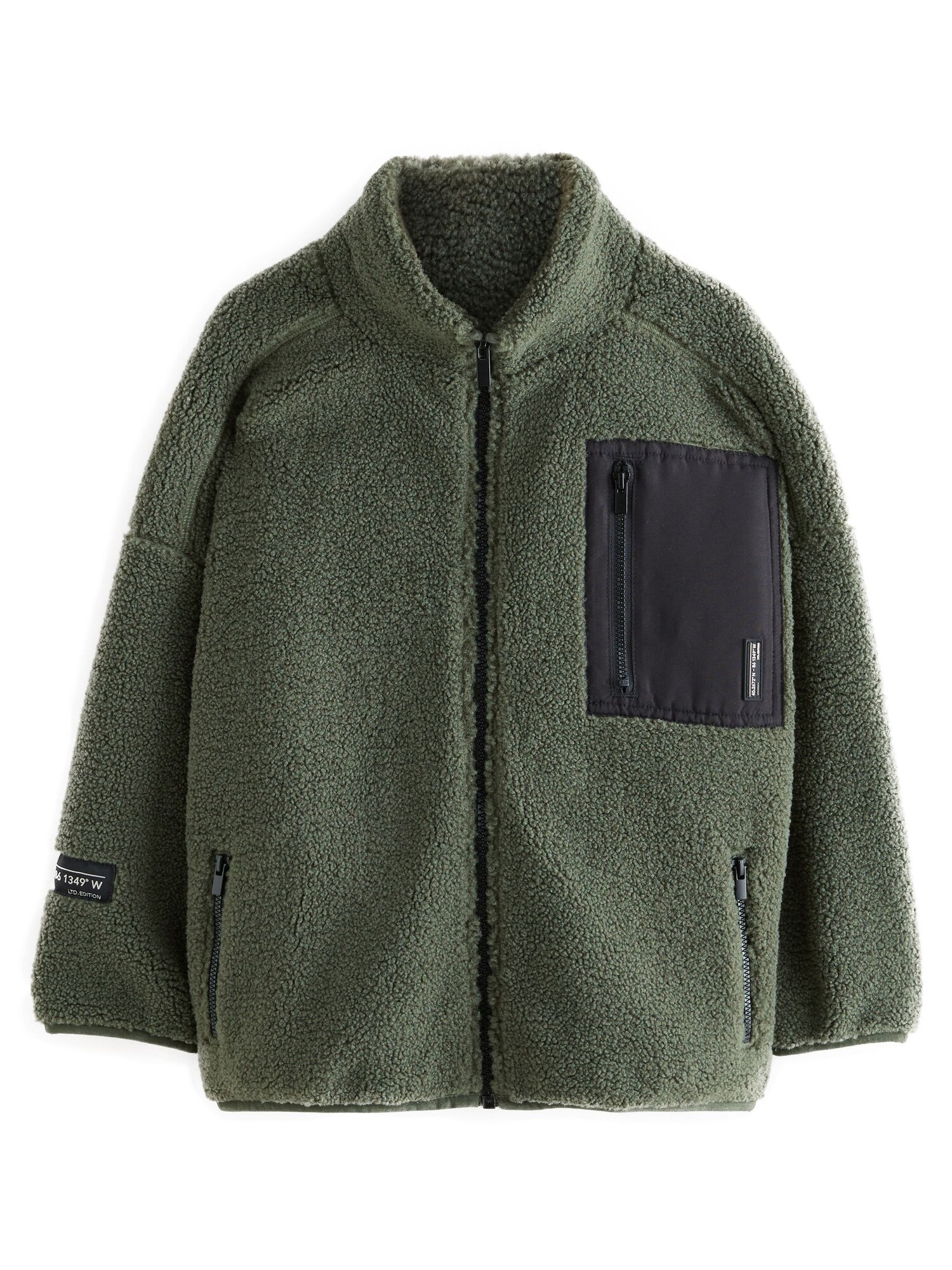 Next Jachetă  fleece  verde