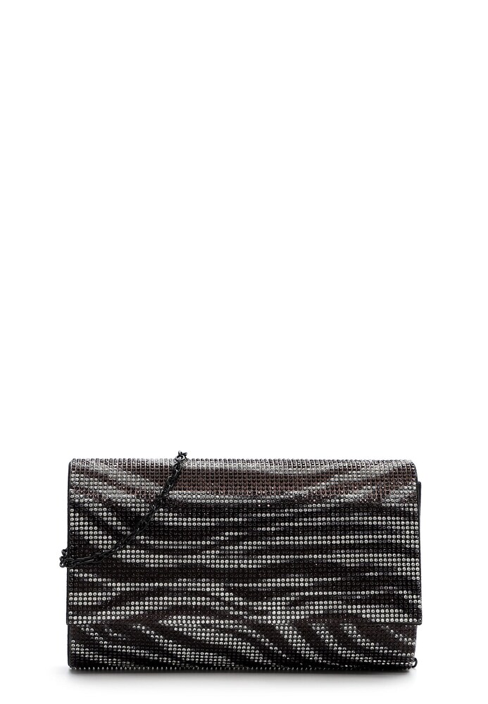 Tamaris Clutch Damen Größe One Size schwarz / silber