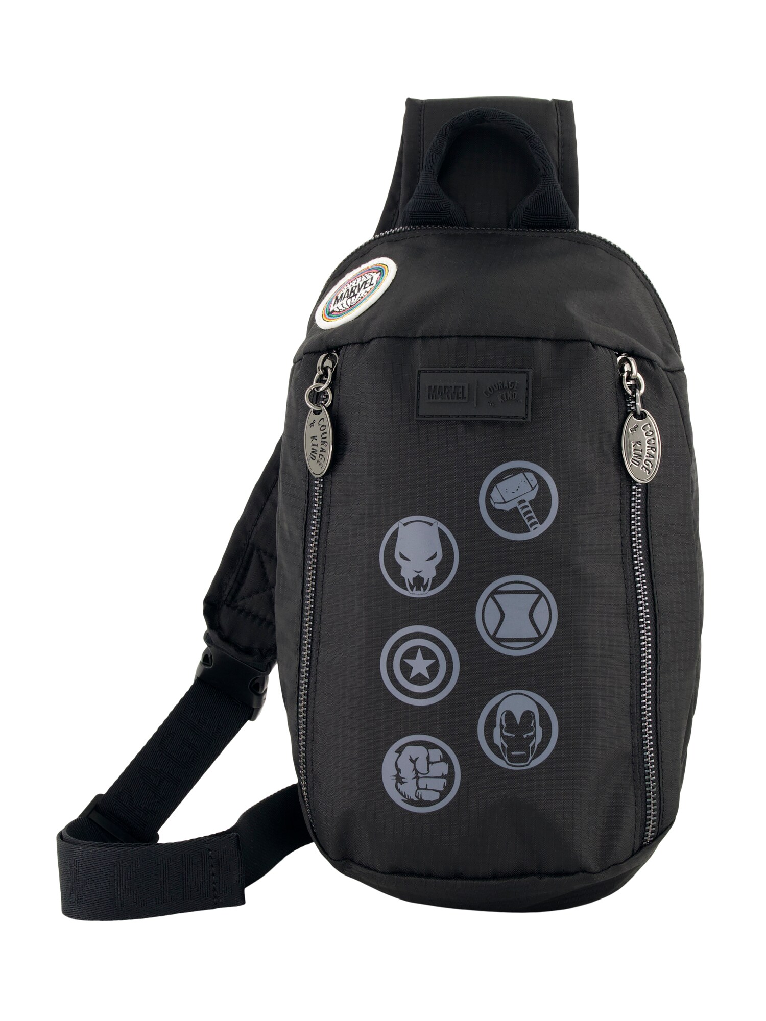 DISNEY Bolso 'Marvel Avengers'  ópalo / negro