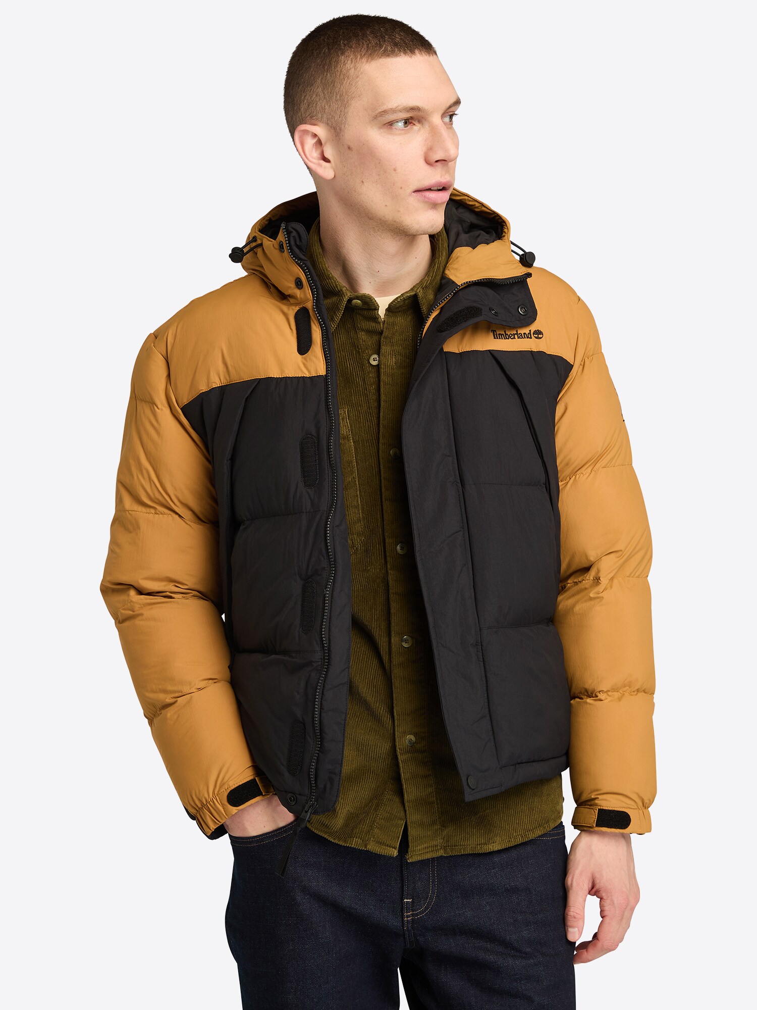 TIMBERLAND Átmeneti dzseki  narancs / fekete termék 2. képe