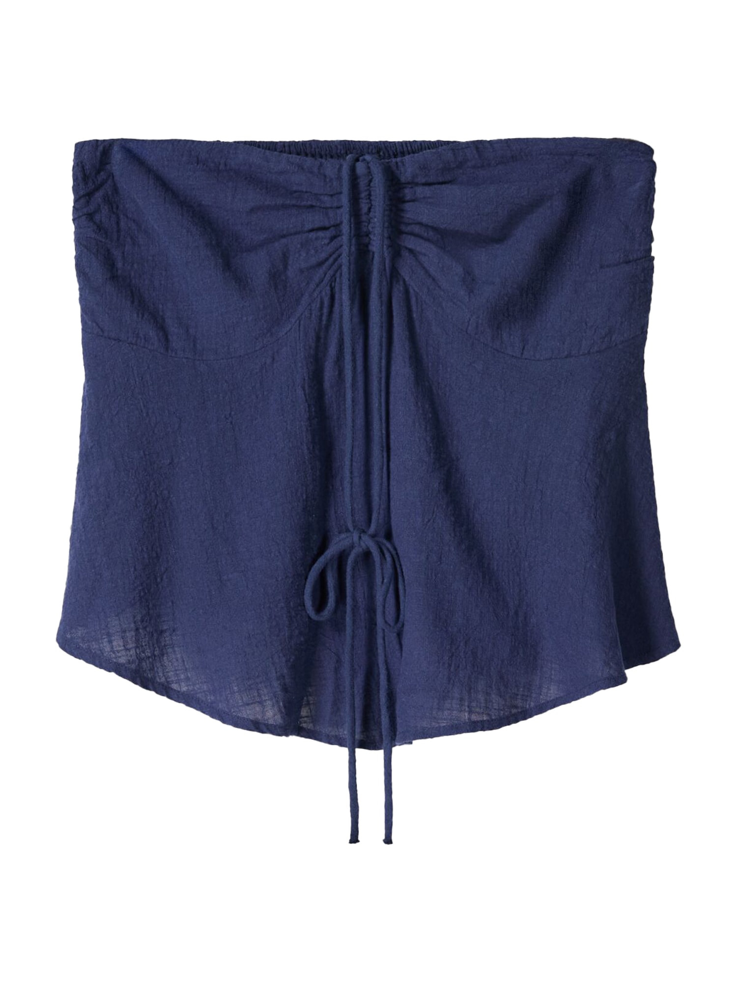 Bershka Top  albastru închis