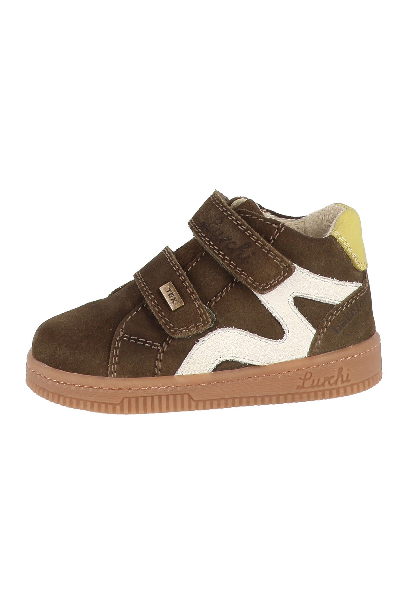 LURCHI Sneaker Furi oliv / verde măr / alb