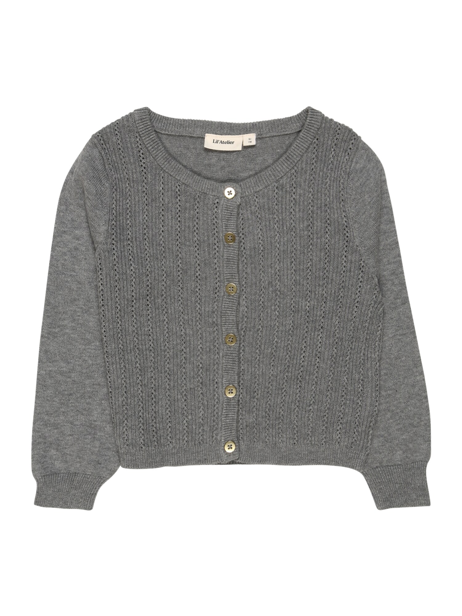 Lil ' Atelier Kids Kardiganas  pilka