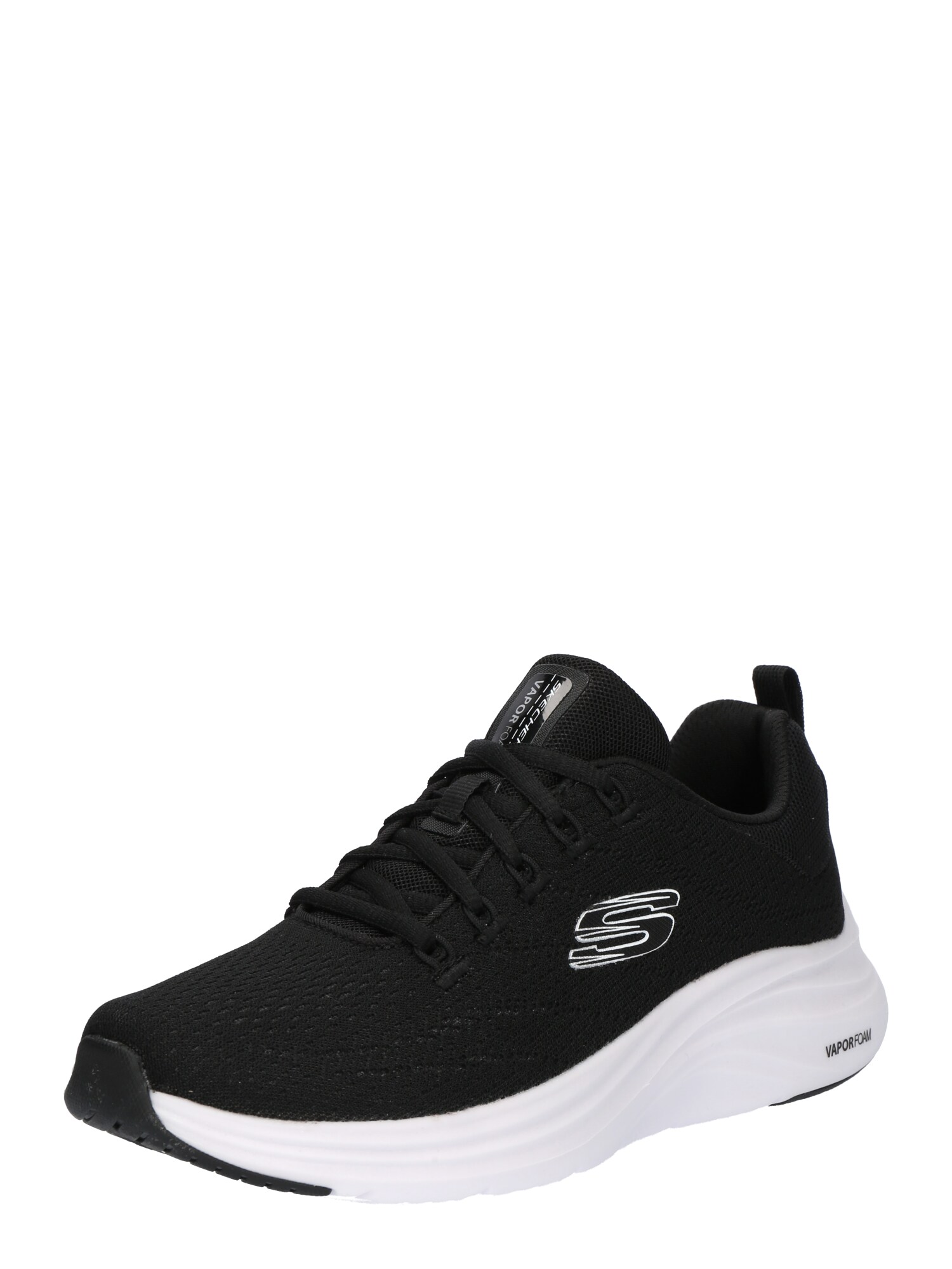 SKECHERS Rövid szárú sportcipők 'Vapor Foam'  fekete / fehér akciós termékkép 1