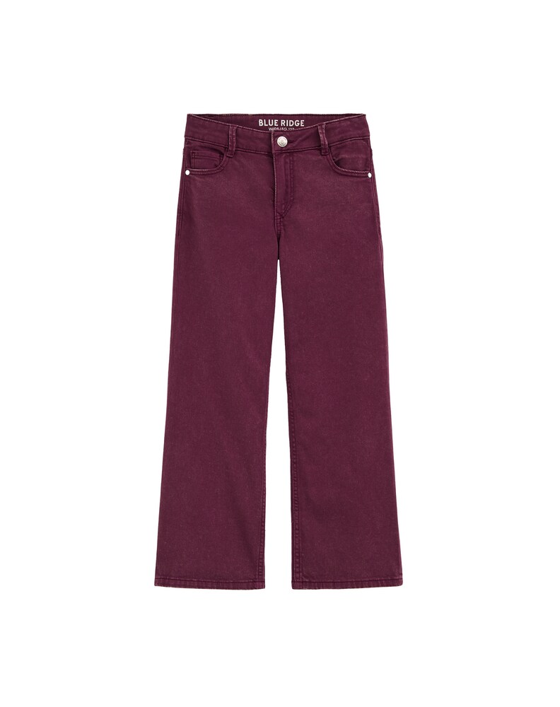 WE Fashion Jeans Mädchen Größe 158 aubergine