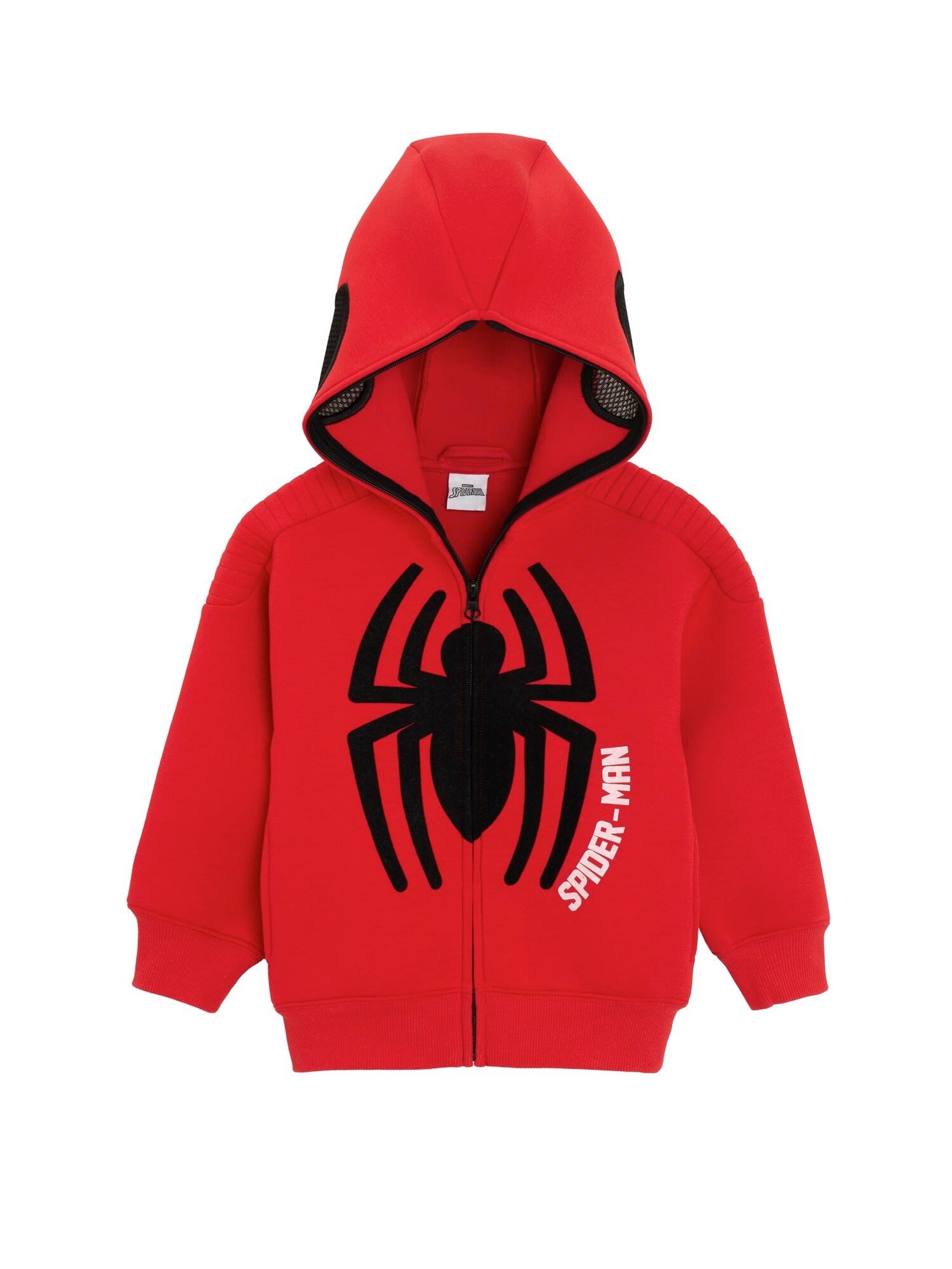 Cool Club Bluză de molton  roșu / negru / alb