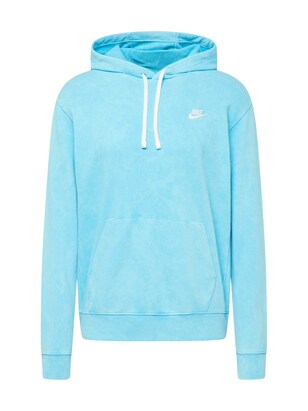 Nike Sportswear Sweatshirt ‘CLUB’ Cyaan blauw