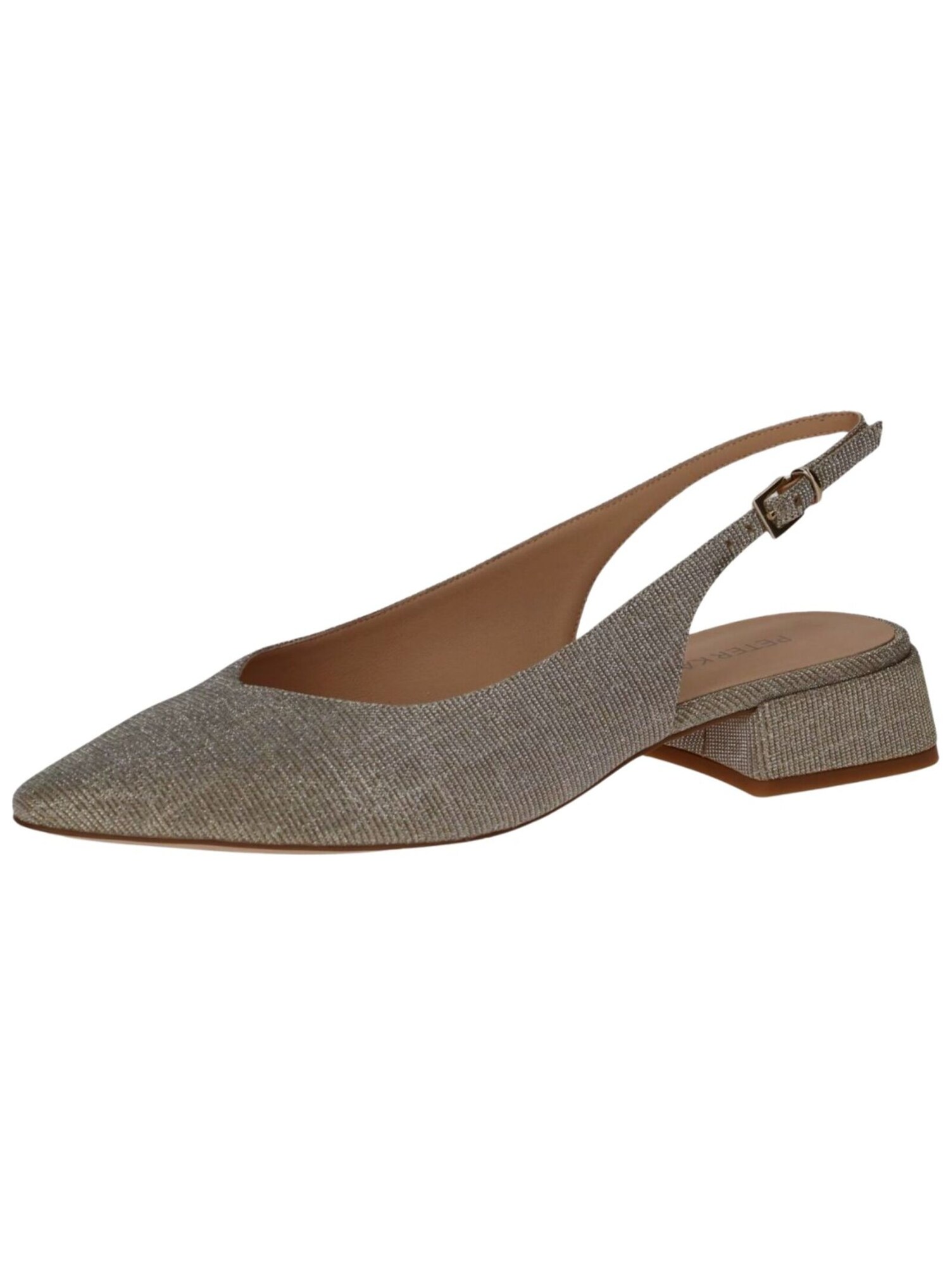 Peter Kaiser Slingpumps Donkerbeige