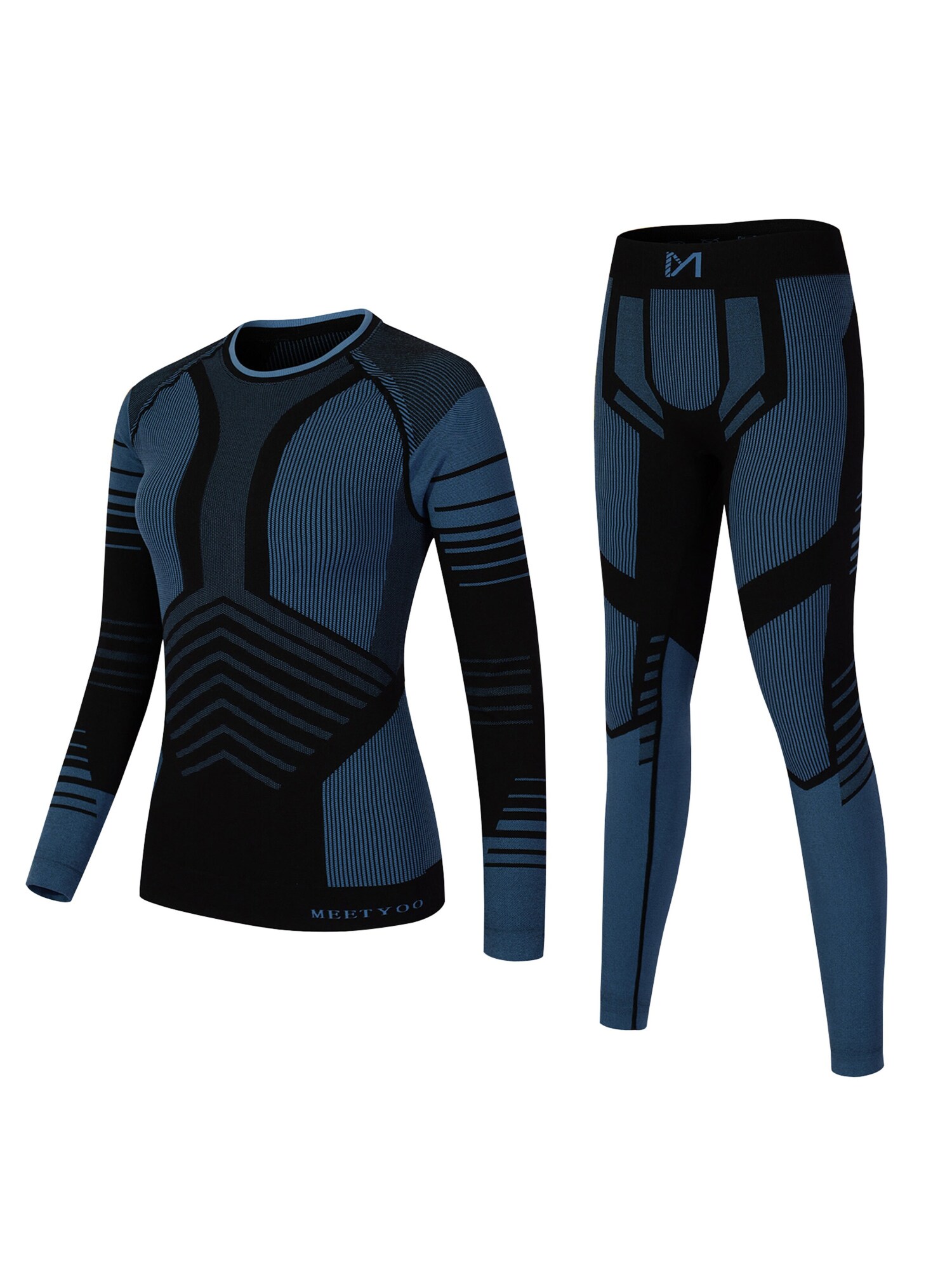 Meetwee Sportbody Ski Base Layer For Skiing And Running