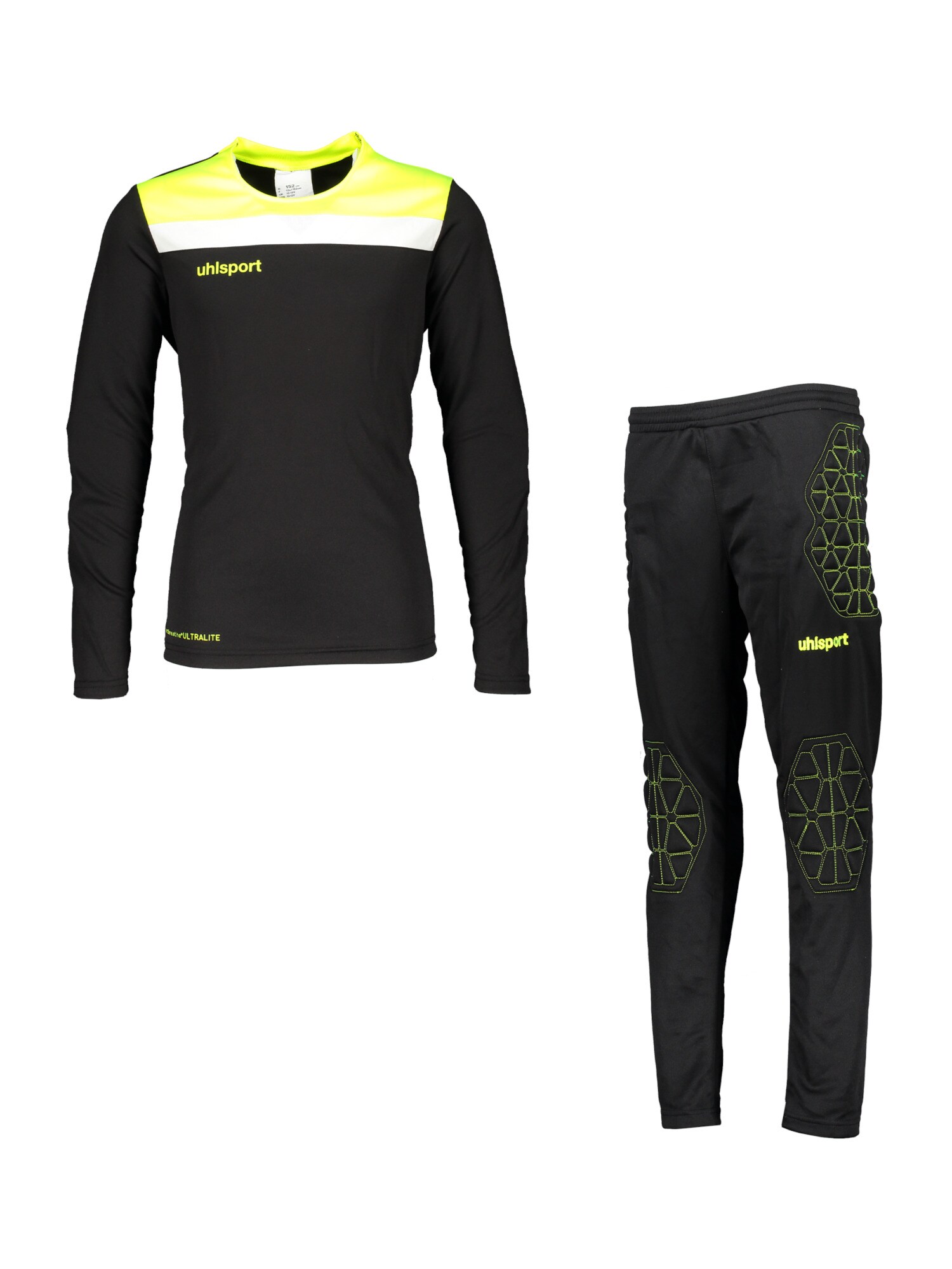 UHLSPORT Îmbrăcaminte sport  galben deschis / negru / alb
