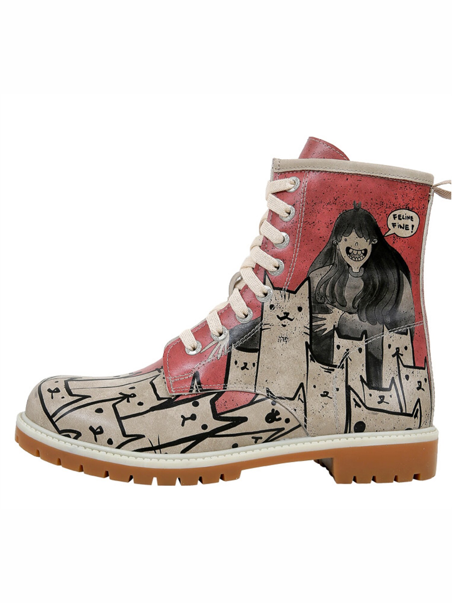 Dogo Schnürstiefel Bad Cats Mad Cats