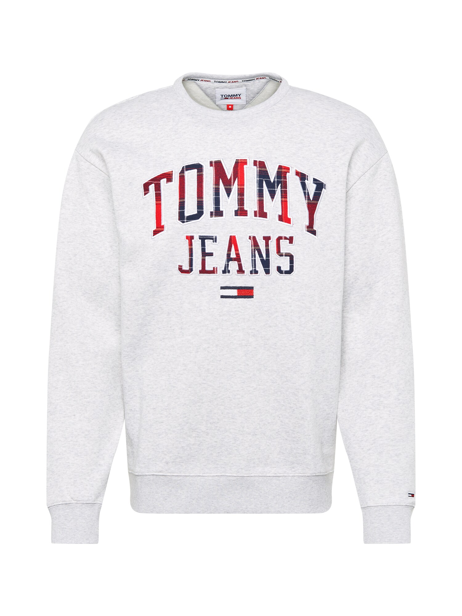 Tommy Jeans Megztinis be užsegimo  pilka / mišrios spalvos