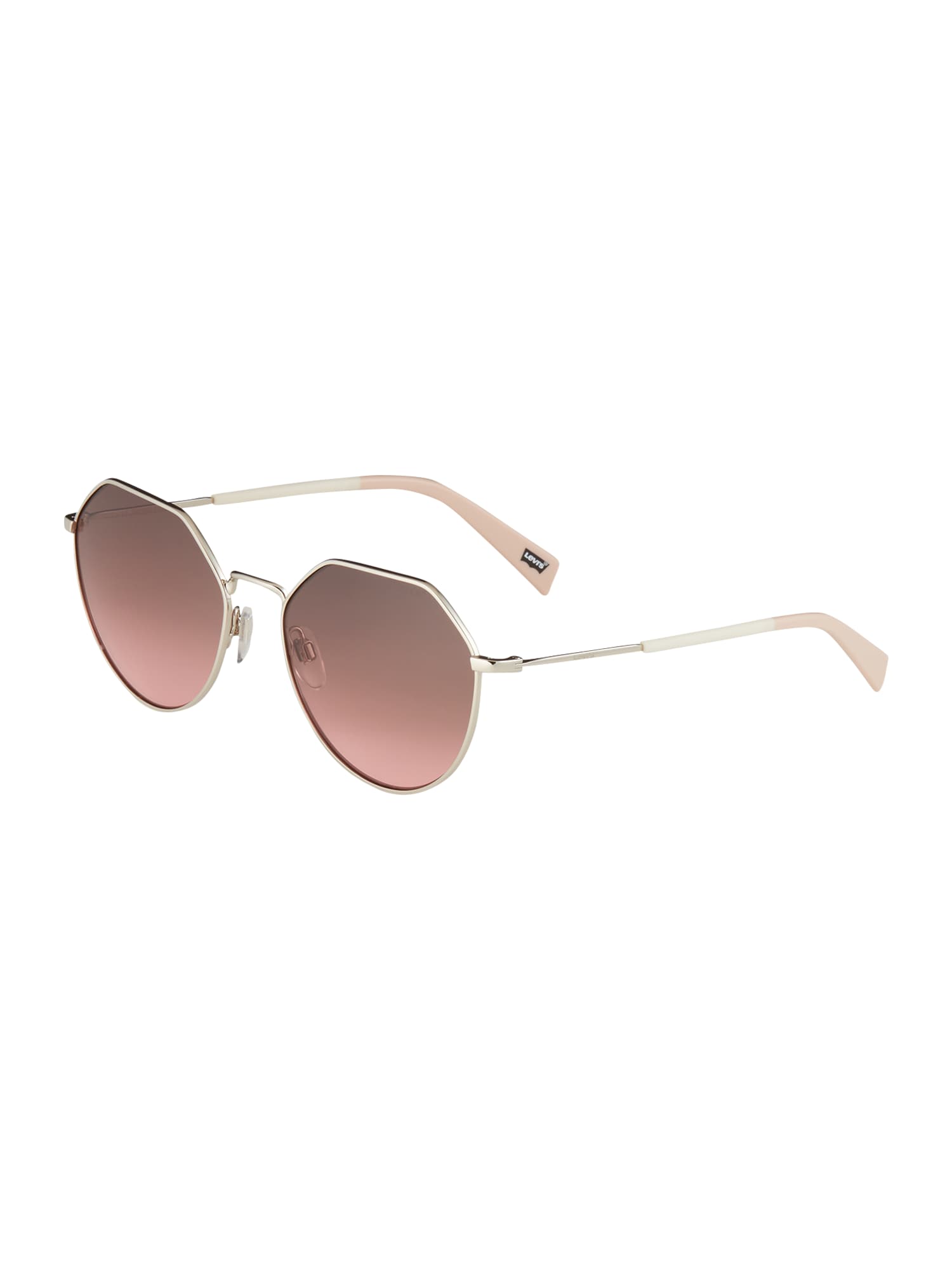 LEVI'S Sončna očala  staro roza / srebrna