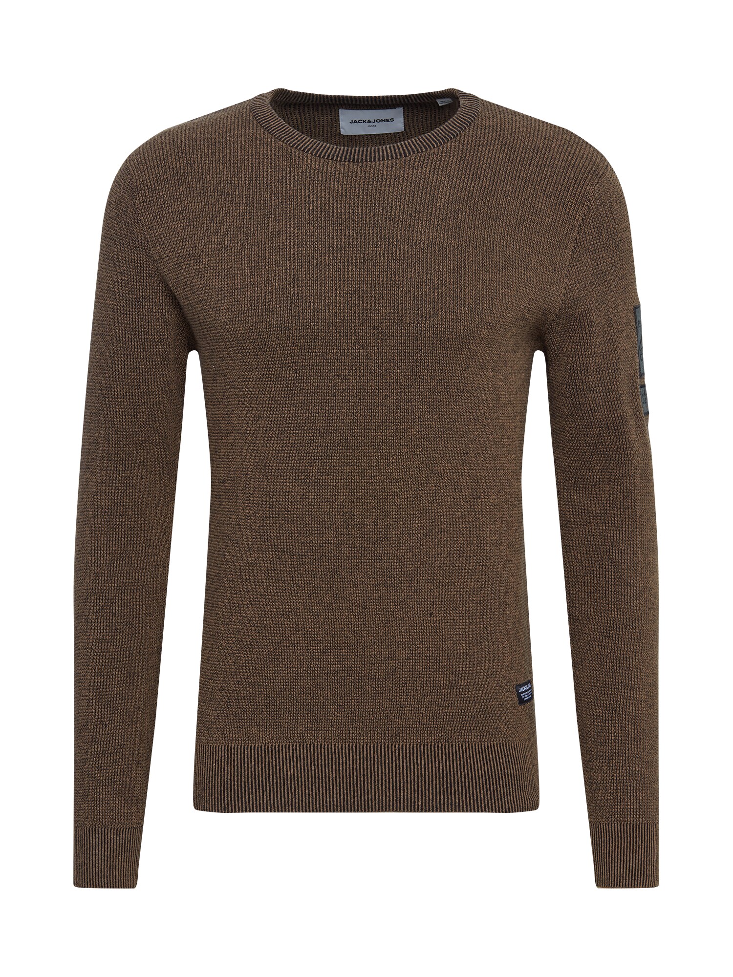 JACK & JONES Megztinis  alyvuogių spalva / melsvai pilka
