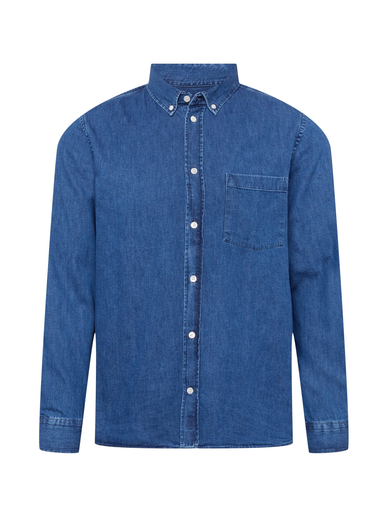 WOOD WOOD Camisa 'Andrew'  azul ganga