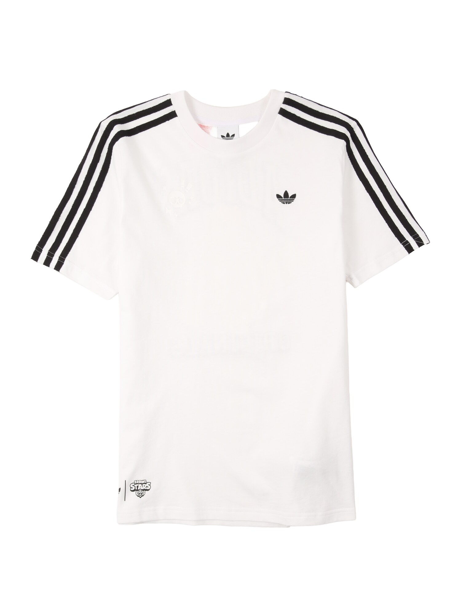 ADIDAS ORIGINALS Majica 'GRAPHIC LOOSE' siva / travnato zelena / crna / bijela