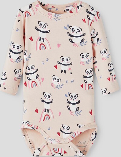 Name It Baby 3 Pack Panda Long Sleeve Bodysuit