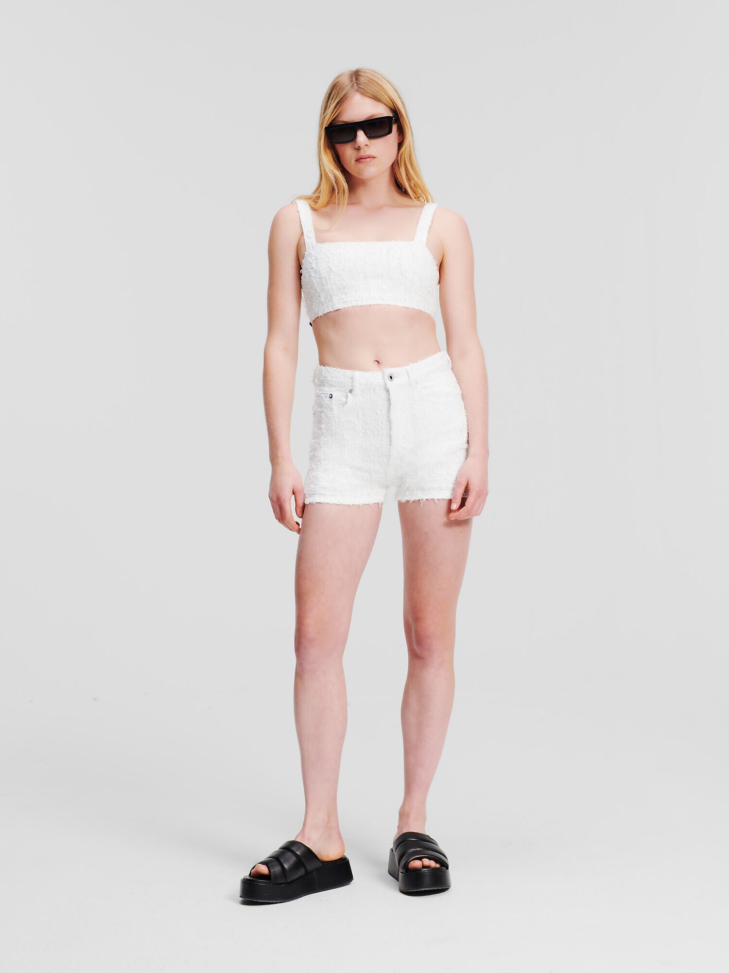 KARL LAGERFELD JEANS Nadrág  fehér termék 2. képe