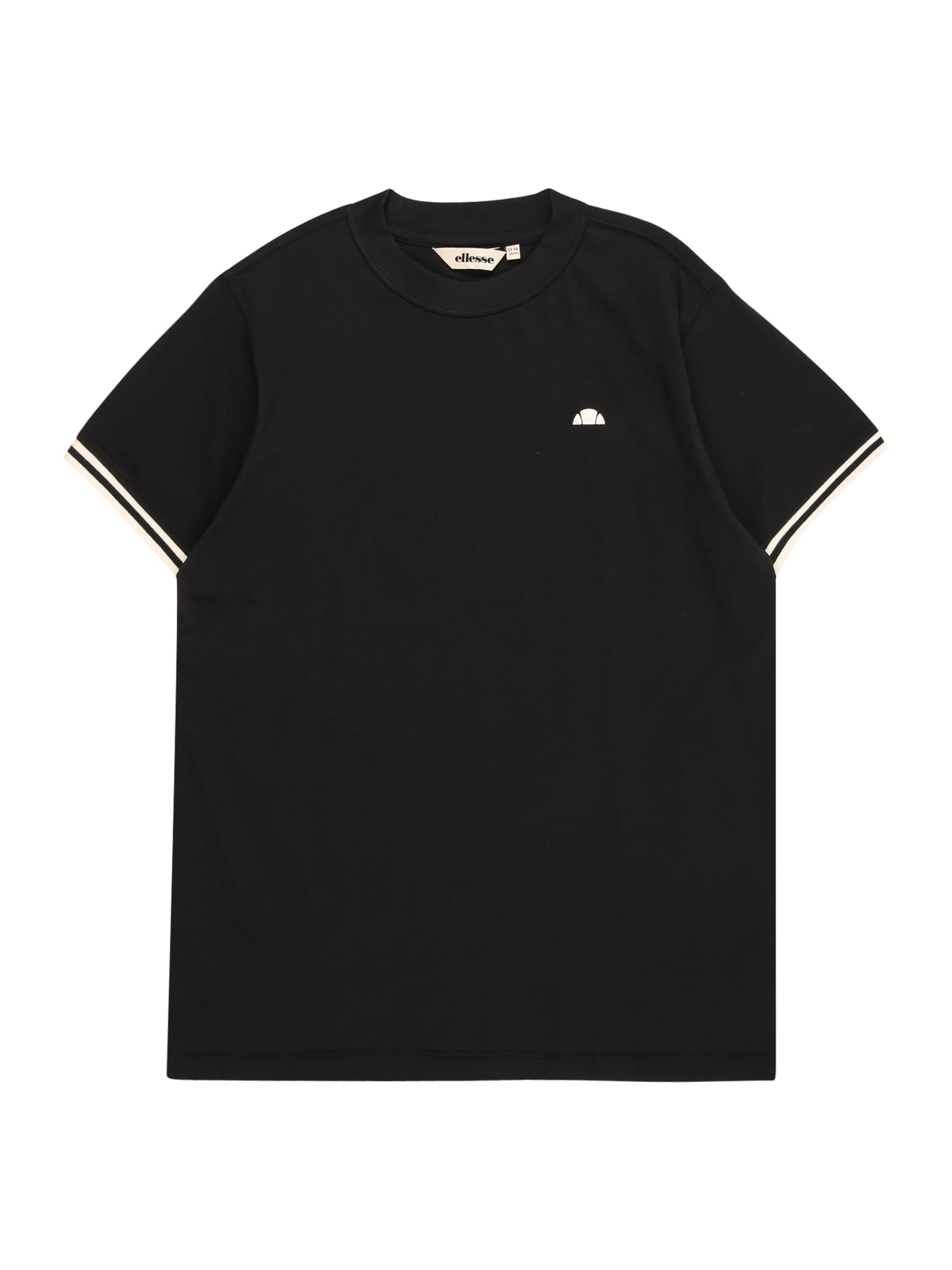 ELLESSE Tricou Fratelli negru / alb